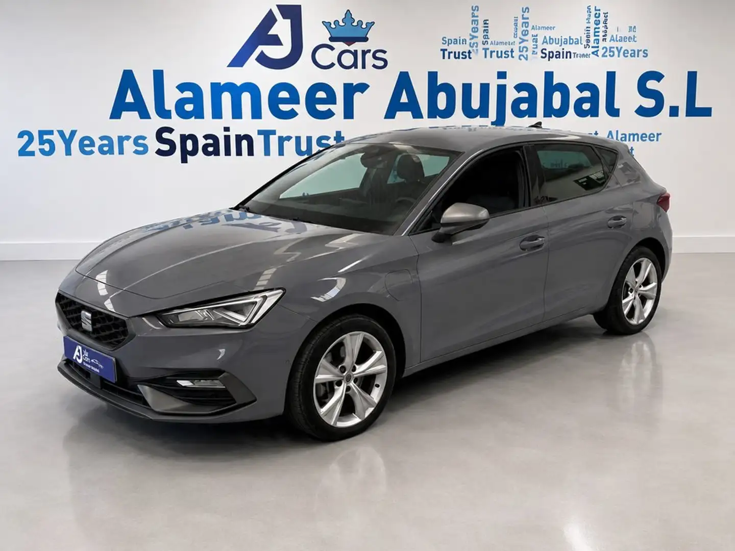 SEAT Leon 1.4 e-Hybrid DSG-6 S&S FR XM Gris - 1