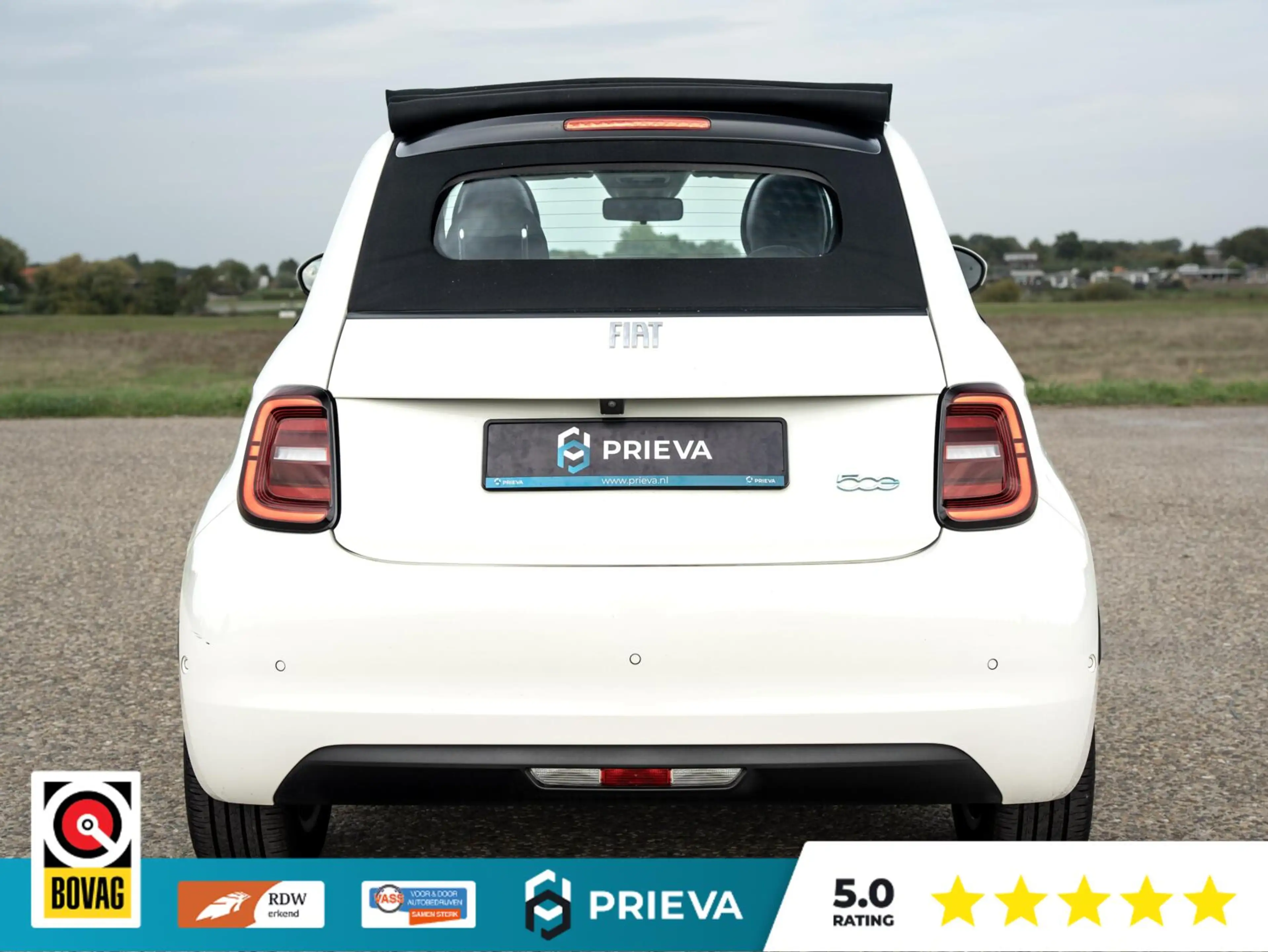 Fiat 500e Cabrio 42 kWh | 118 PK | CarPlay | Navigatie | LED — photo 45