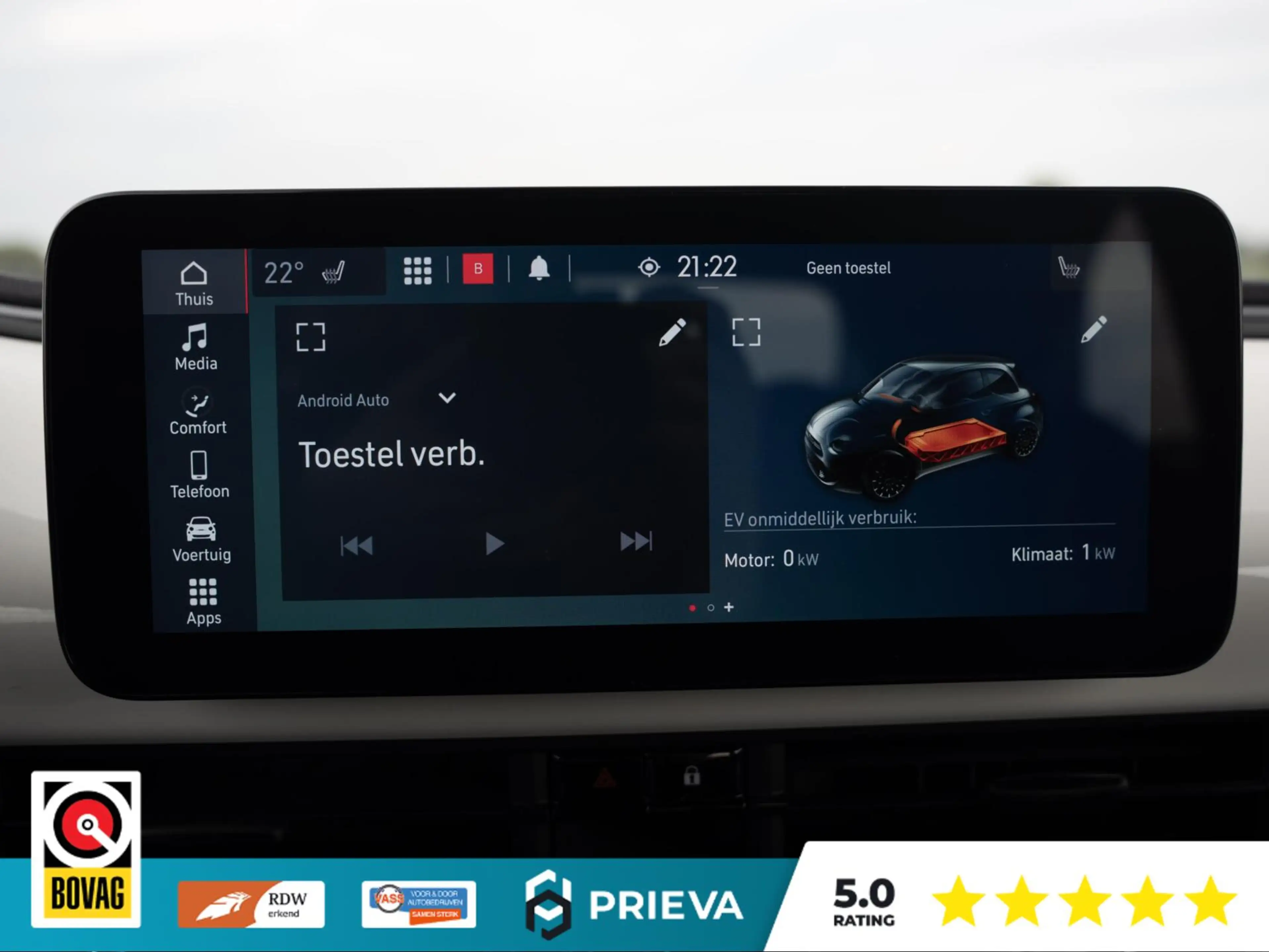 Fiat 500e Cabrio 42 kWh | 118 PK | CarPlay | Navigatie | LED — photo 13