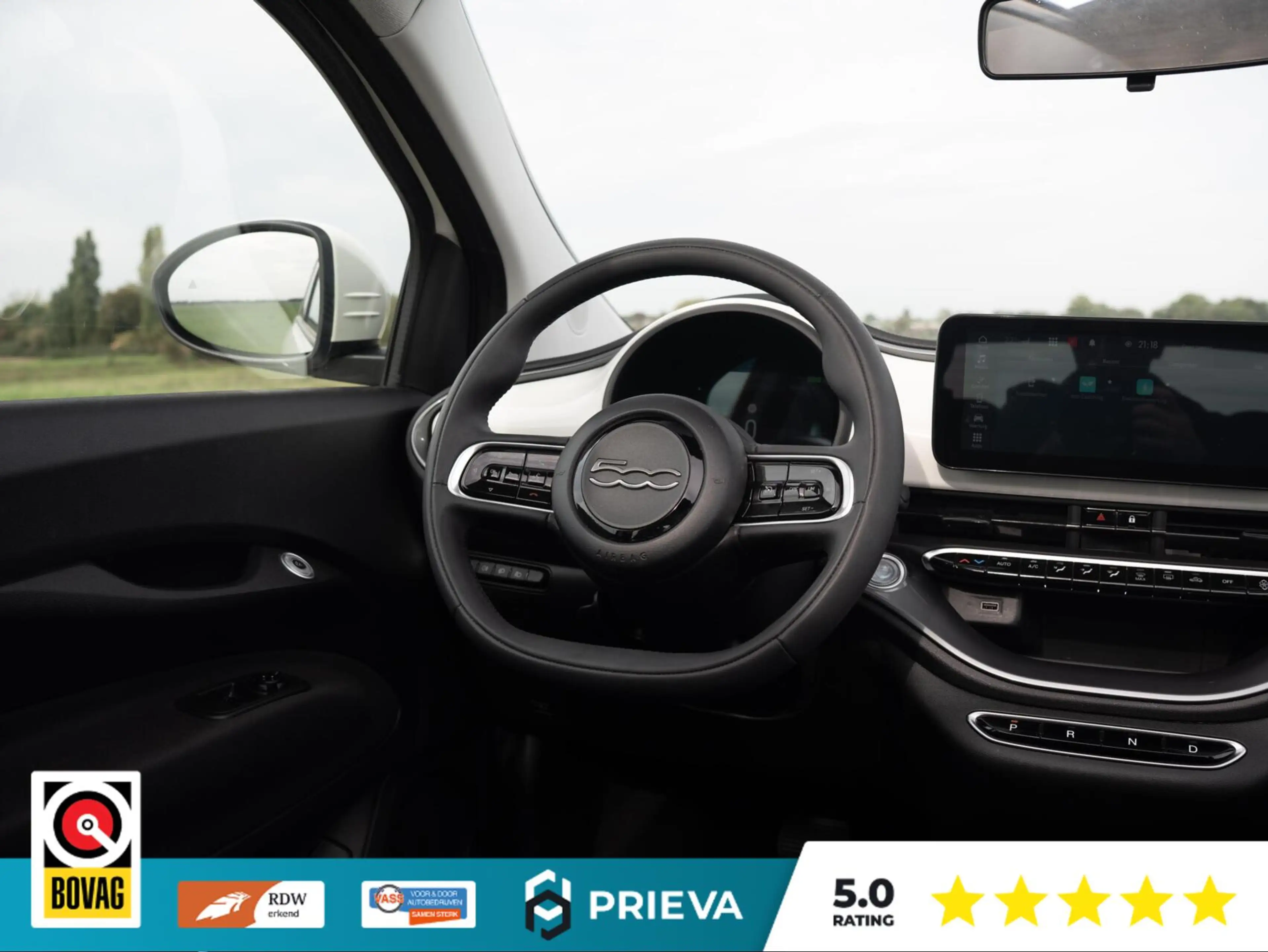 Fiat 500e Cabrio 42 kWh | 118 PK | CarPlay | Navigatie | LED — photo 36