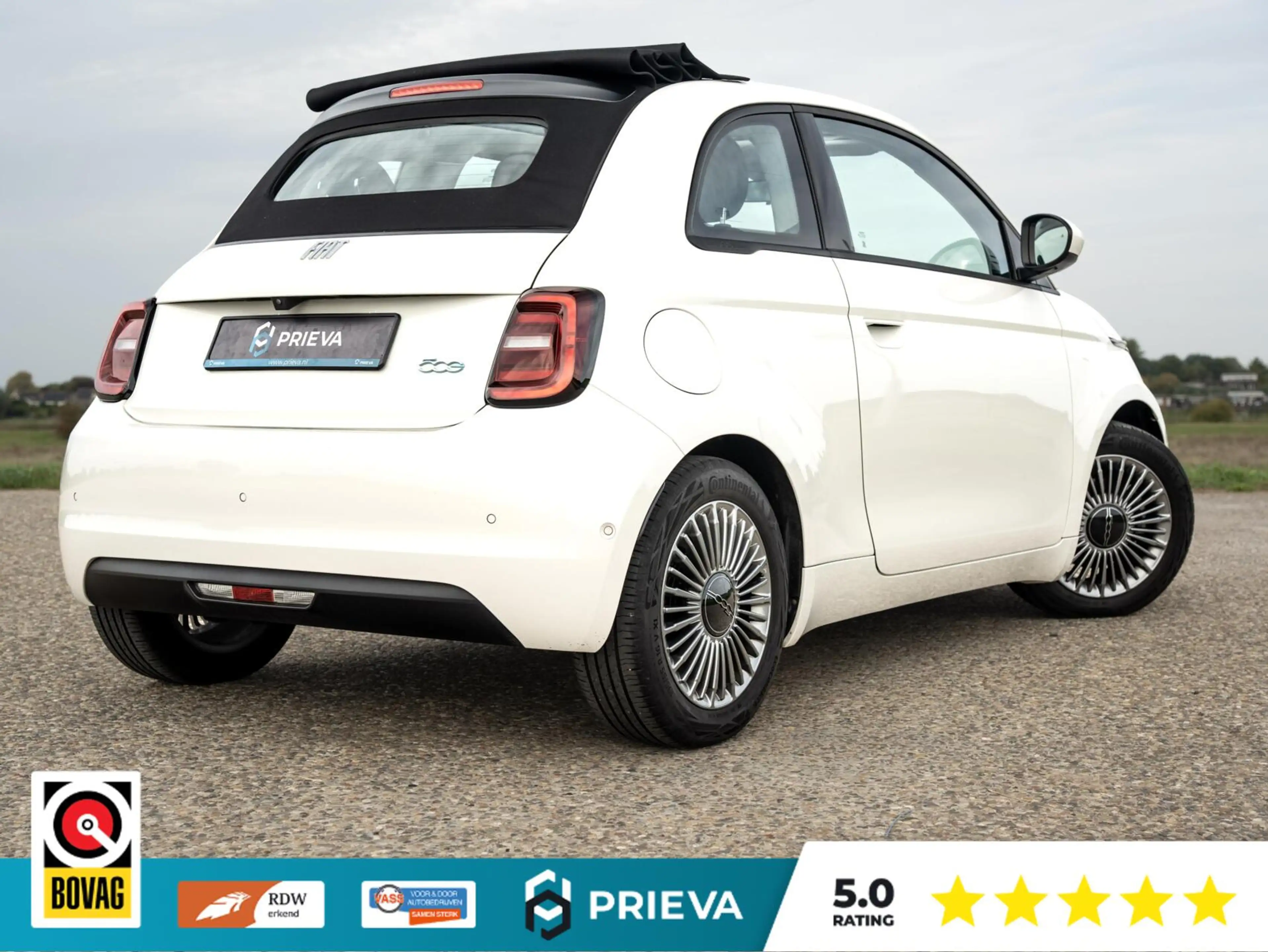 Fiat 500e Cabrio 42 kWh | 118 PK | CarPlay | Navigatie | LED — photo 47
