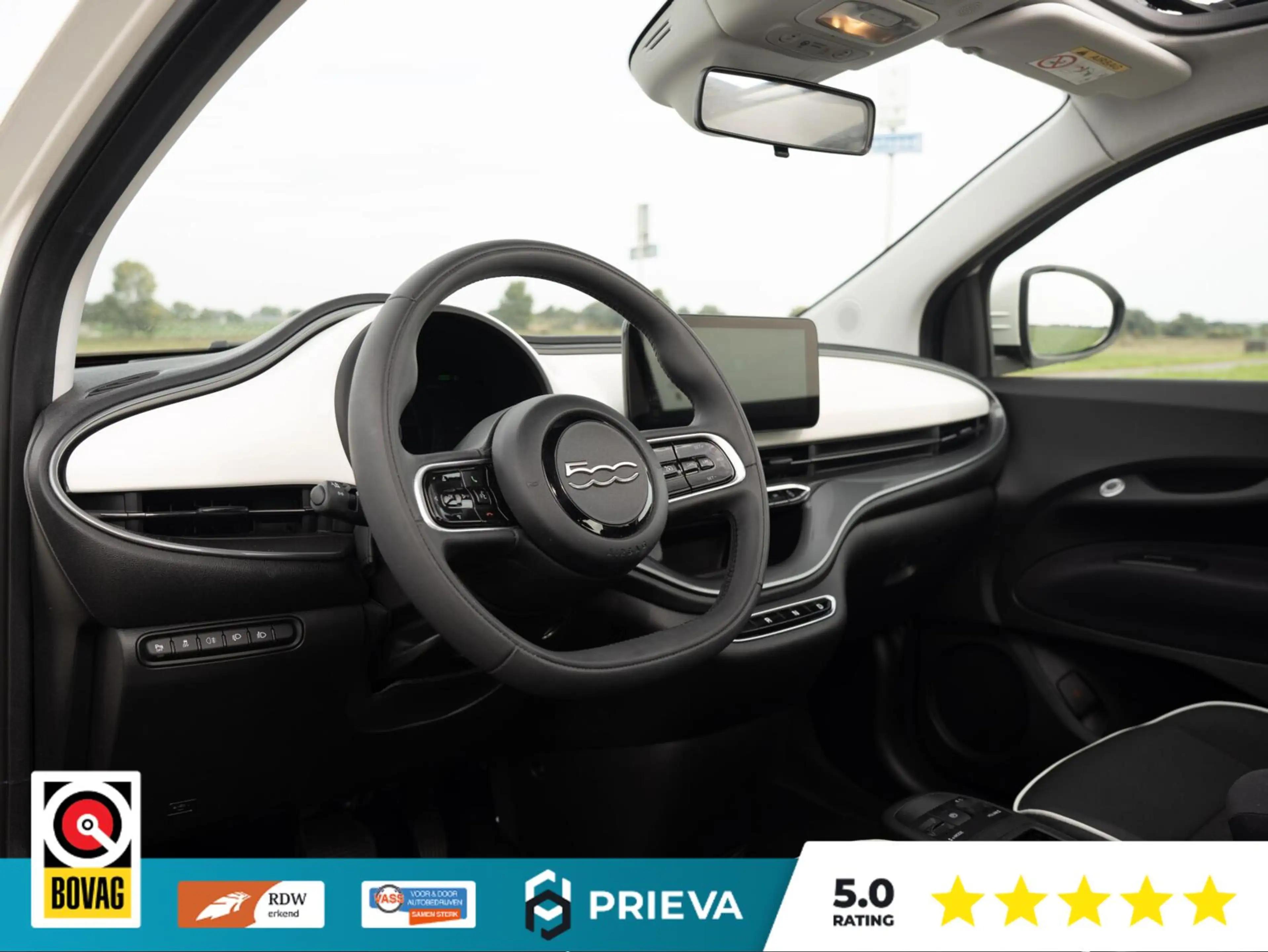 Fiat 500e Cabrio 42 kWh | 118 PK | CarPlay | Navigatie | LED — photo 43
