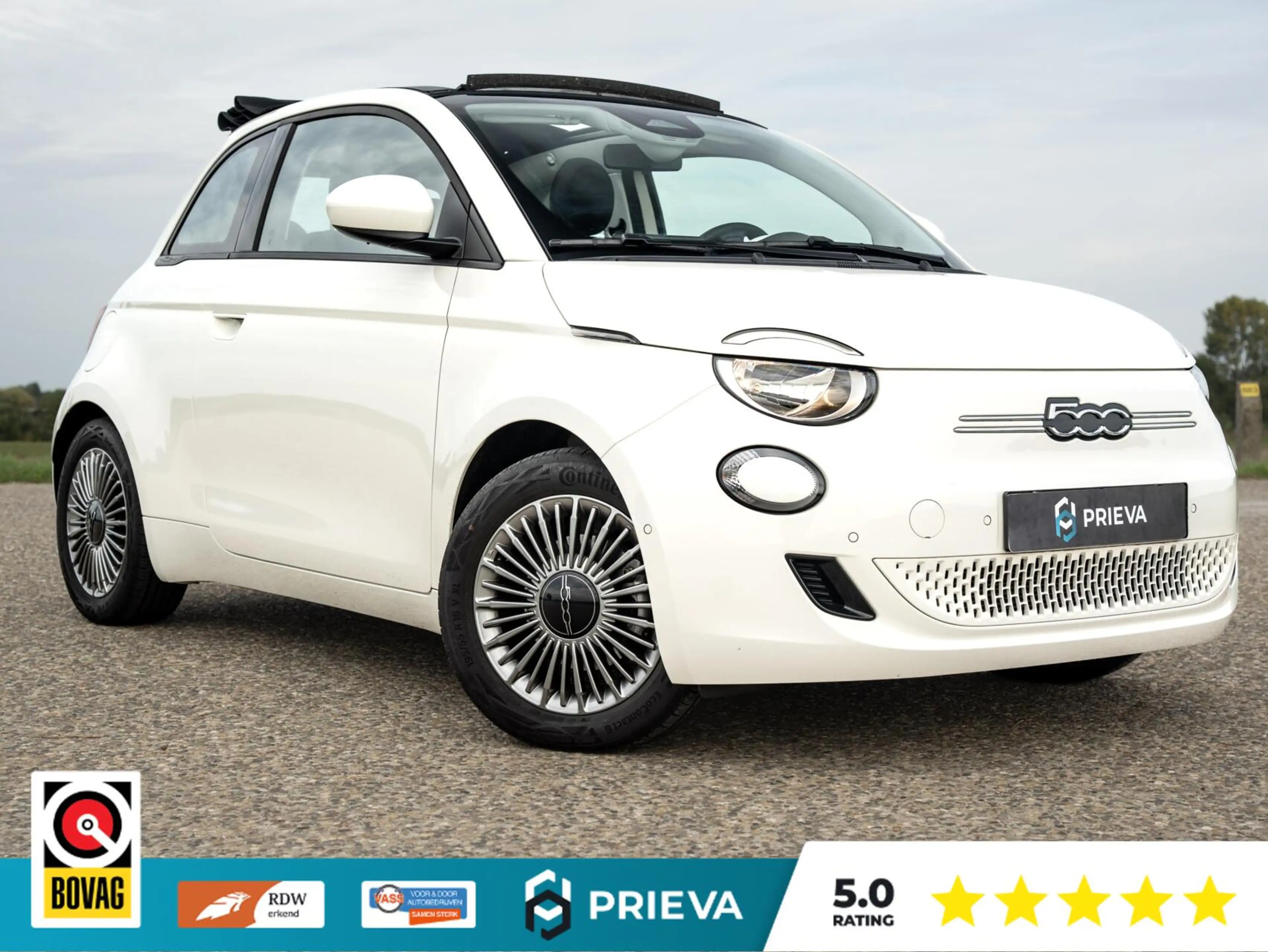 Fiat 500e Cabrio 42 kWh | 118 PK | CarPlay | Navigatie | LED — photo 50