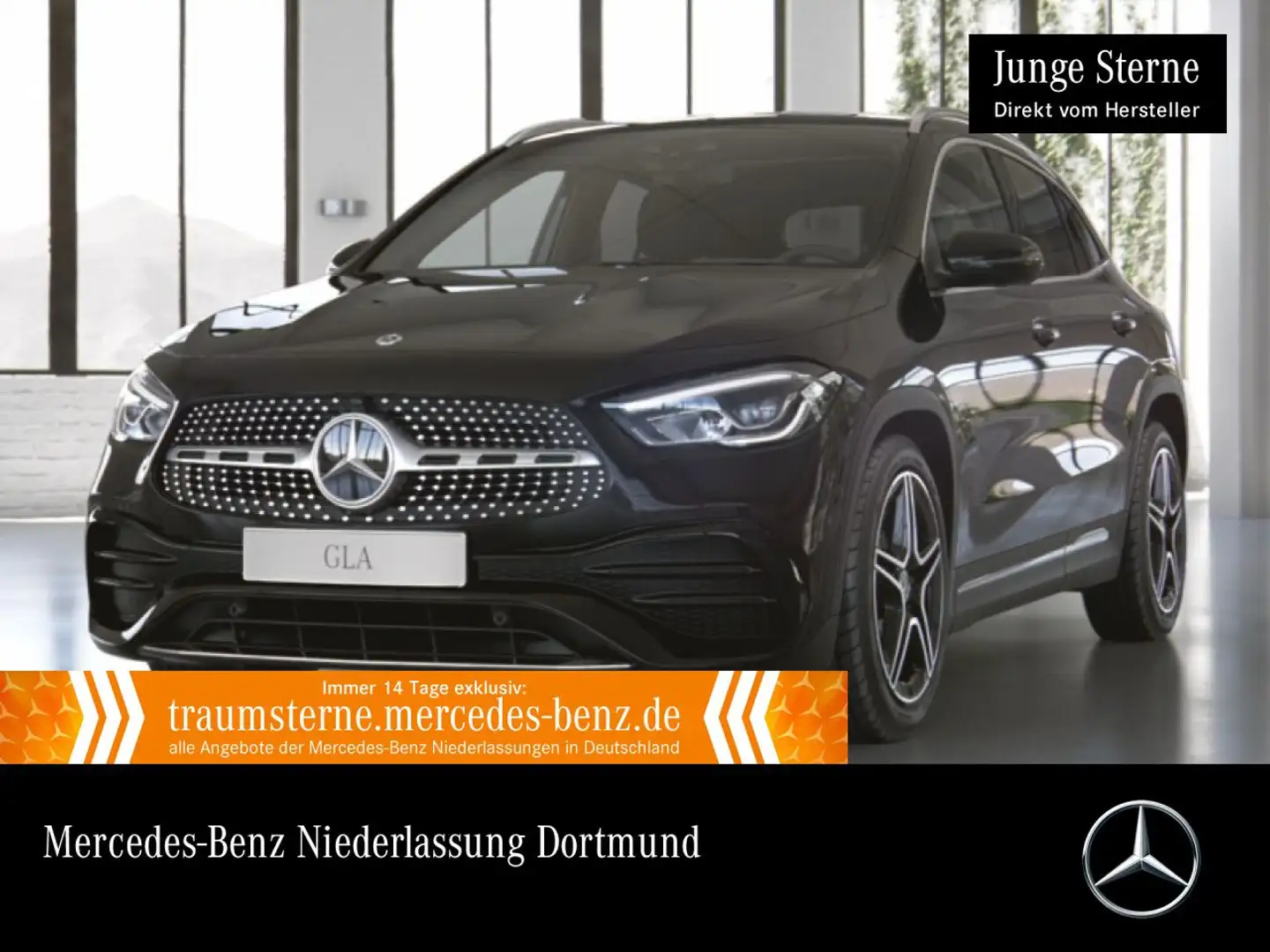 Mercedes-Benz GLA 250 4M AMG+PANO+AHK+LED+KAMERA+19"+8G Schwarz - 1