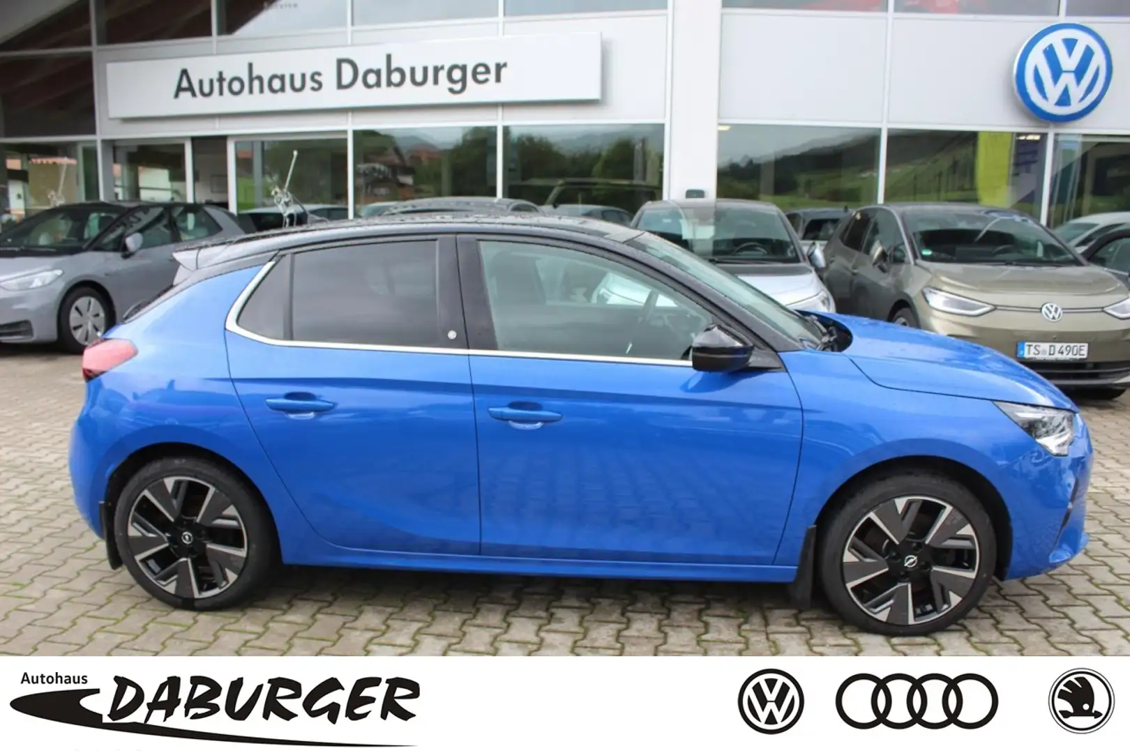 Opel Corsa e Elegance 50 kwh Kamera SHZ Klima Rückfahrkamera Azul - 1