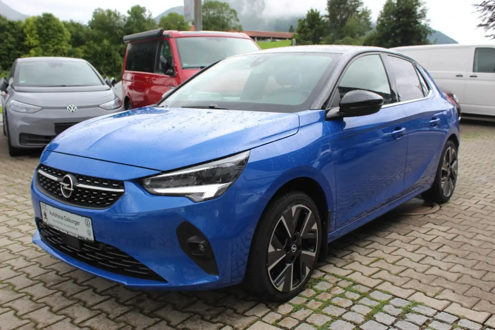 Opel Corsa e Elegance 50 kwh Kamera SHZ Klima Rückfahrkamera Azul - 2