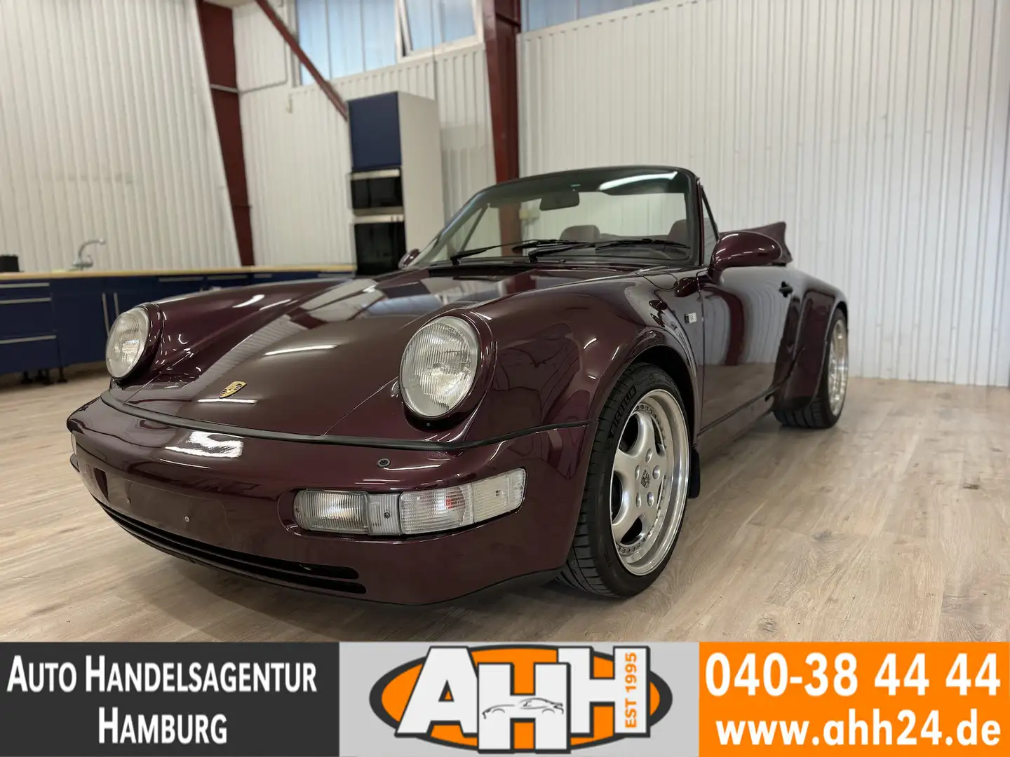 Porsche 911 964 CARRERA 2 CABRIO WTL W.RÖHRL EDI 170/694 Violett - 1