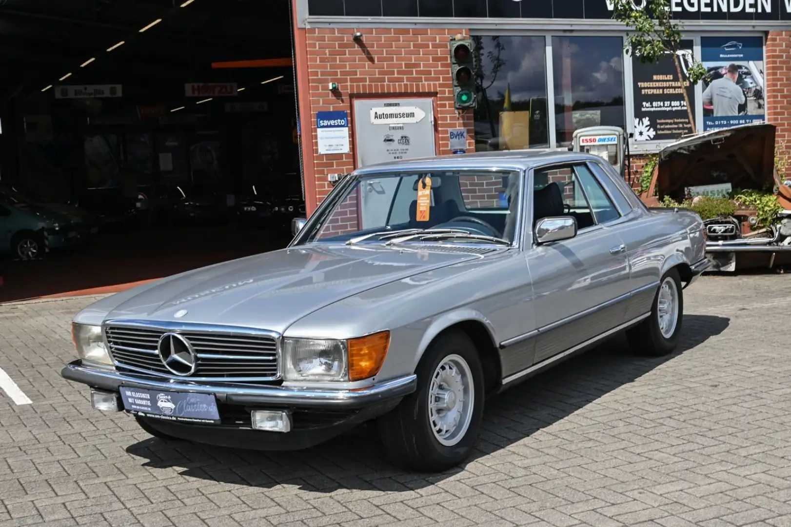Mercedes-Benz 450 SLC R107 *BRD FAHRZEUG*TOLLER ZUSTAND* Silber - 2