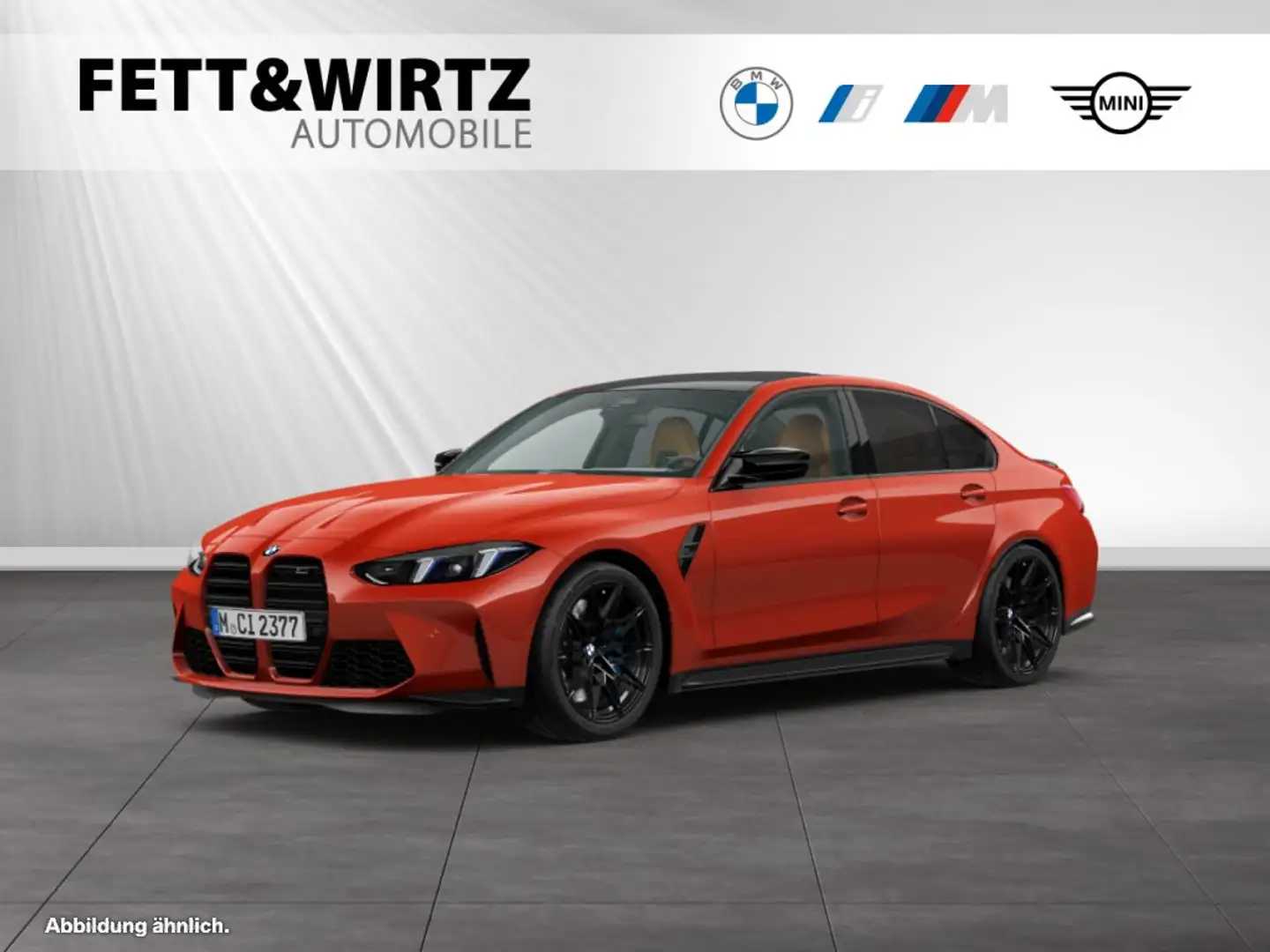 BMW M3 Competition M xDrive|Head-Up|Harman/Kardon Rouge - 1