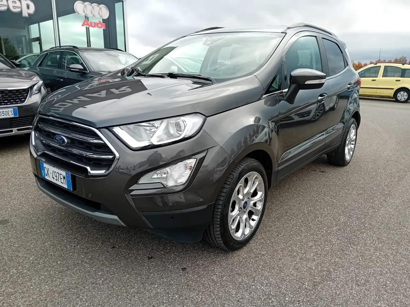 Ford EcoSport 1.0 ecoboost Titanium UNICOPROPRIETARIO Grigio - 2