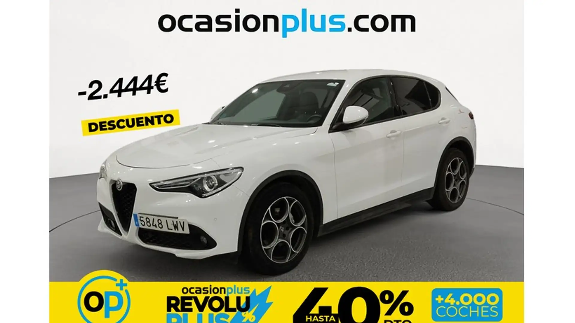 Alfa Romeo Stelvio 2.2 Sprint RWD Aut. 160 Blanco - 1