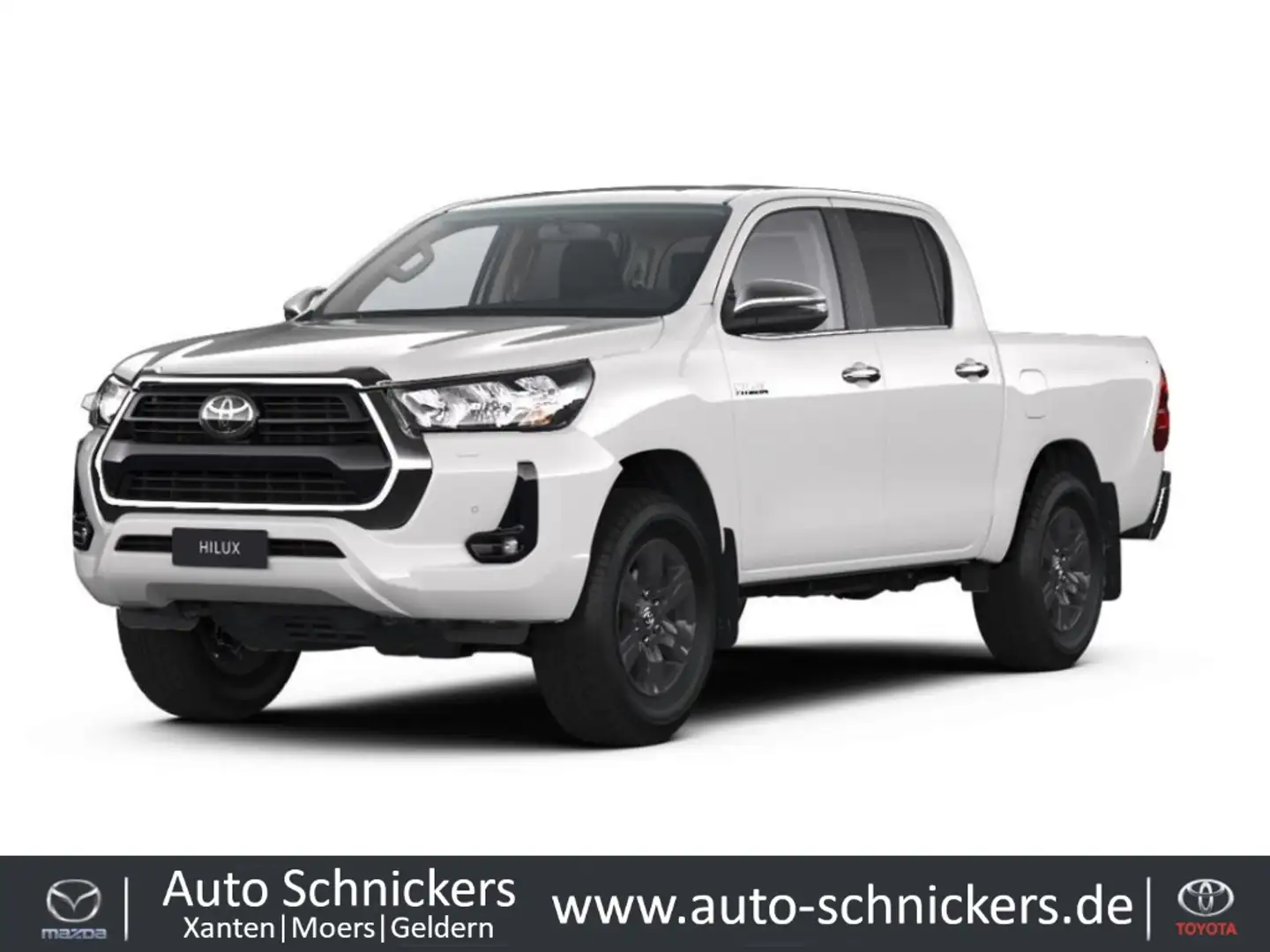 Toyota Hilux DOUBLE-CAB+4x4+COMFORT+PDC+NAV+SOFORT!!! Blanc - 1