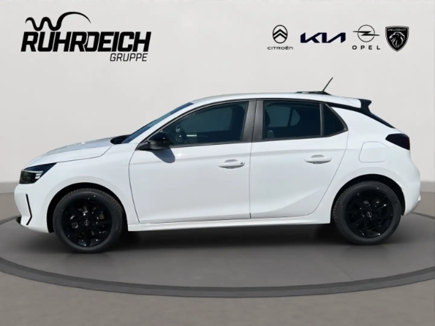 Opel Corsa F Edition ALLWETTER CarPlay DAB SHZ LHZ AS+FH elek Blanc - 2