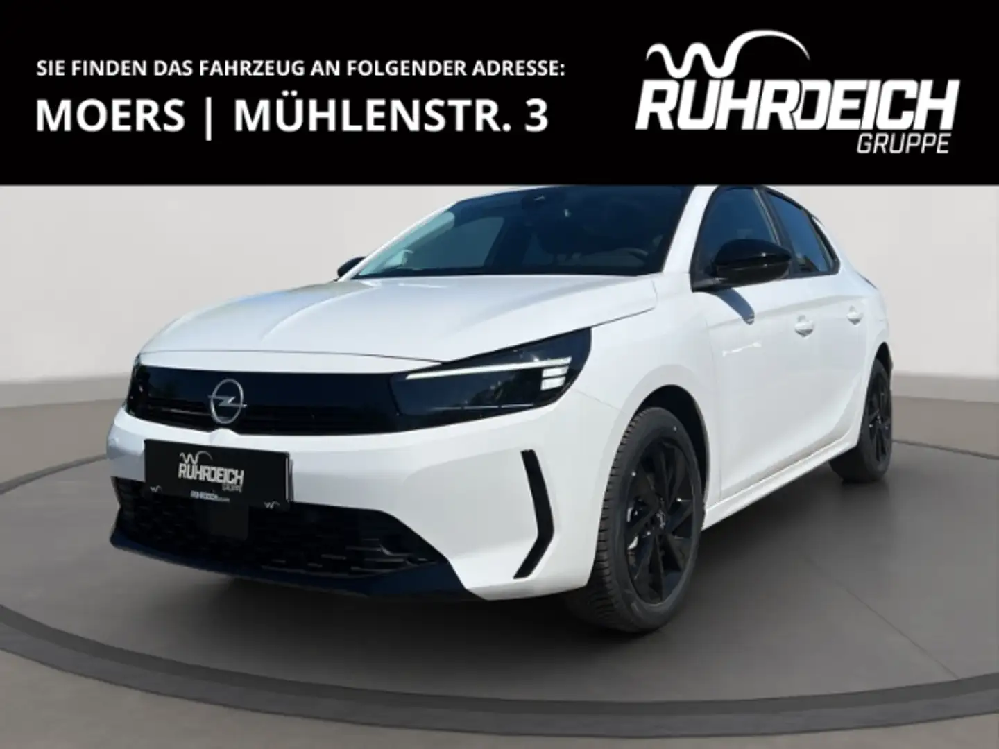 Opel Corsa F Edition ALLWETTER CarPlay DAB SHZ LHZ AS+FH elek Blanc - 1