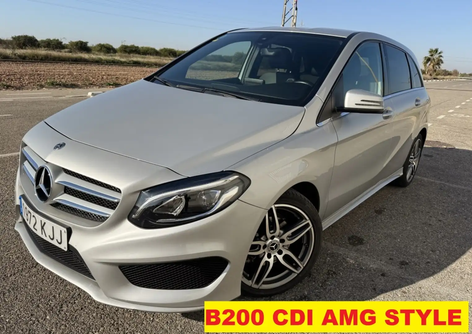 Mercedes-Benz B 200 200d 7G-DCT Plateado - 1