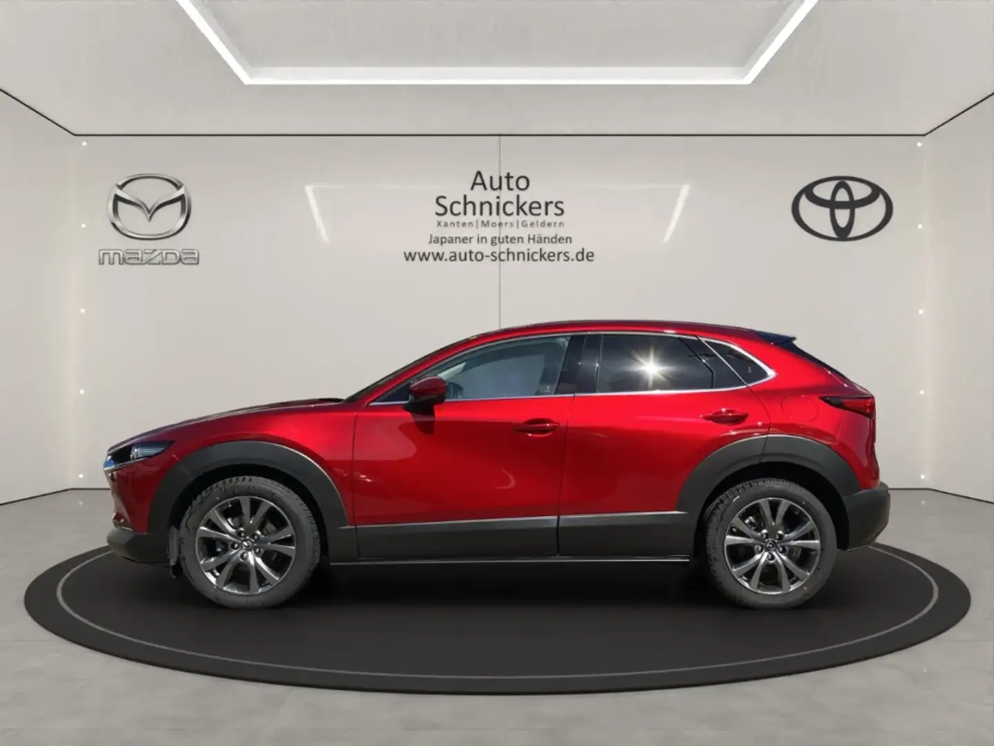 Mazda CX-30 SKYACTIV-X AWD SELECTION+DES-P+18Z+LEDER Rosso - 2