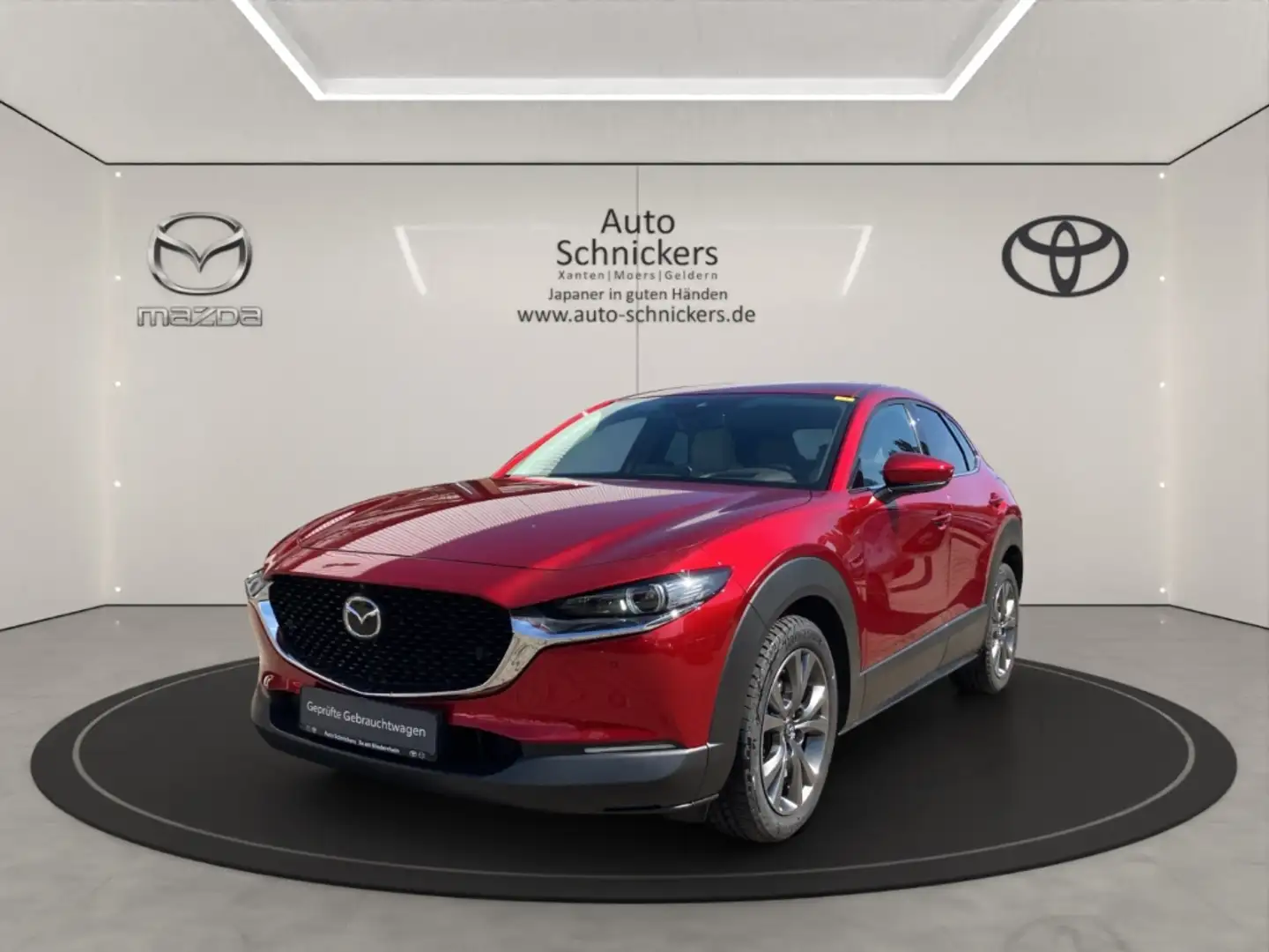 Mazda CX-30 SKYACTIV-X AWD SELECTION+DES-P+18Z+LEDER Rosso - 1