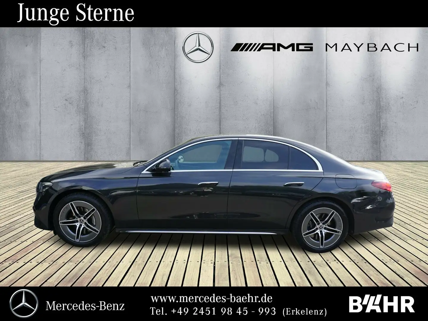 Mercedes-Benz E 300 E 300 de AMG/MBUX/LED/Burmester4D/Distronic/19" Gris - 2