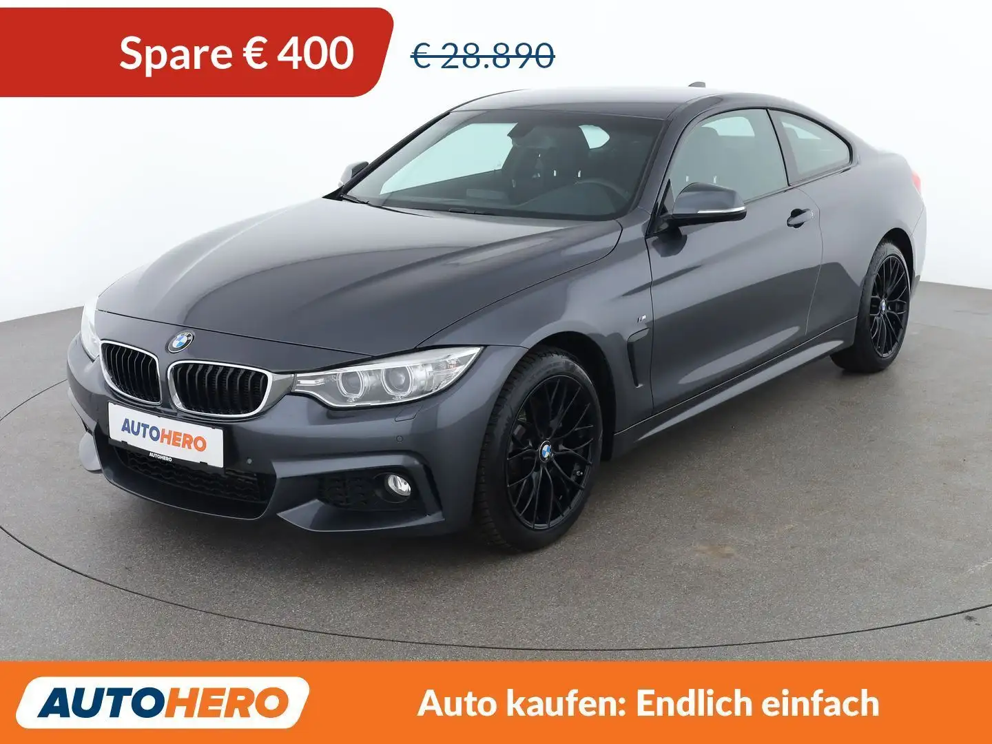 BMW 430 430d xDrive M Sport Grau - 1