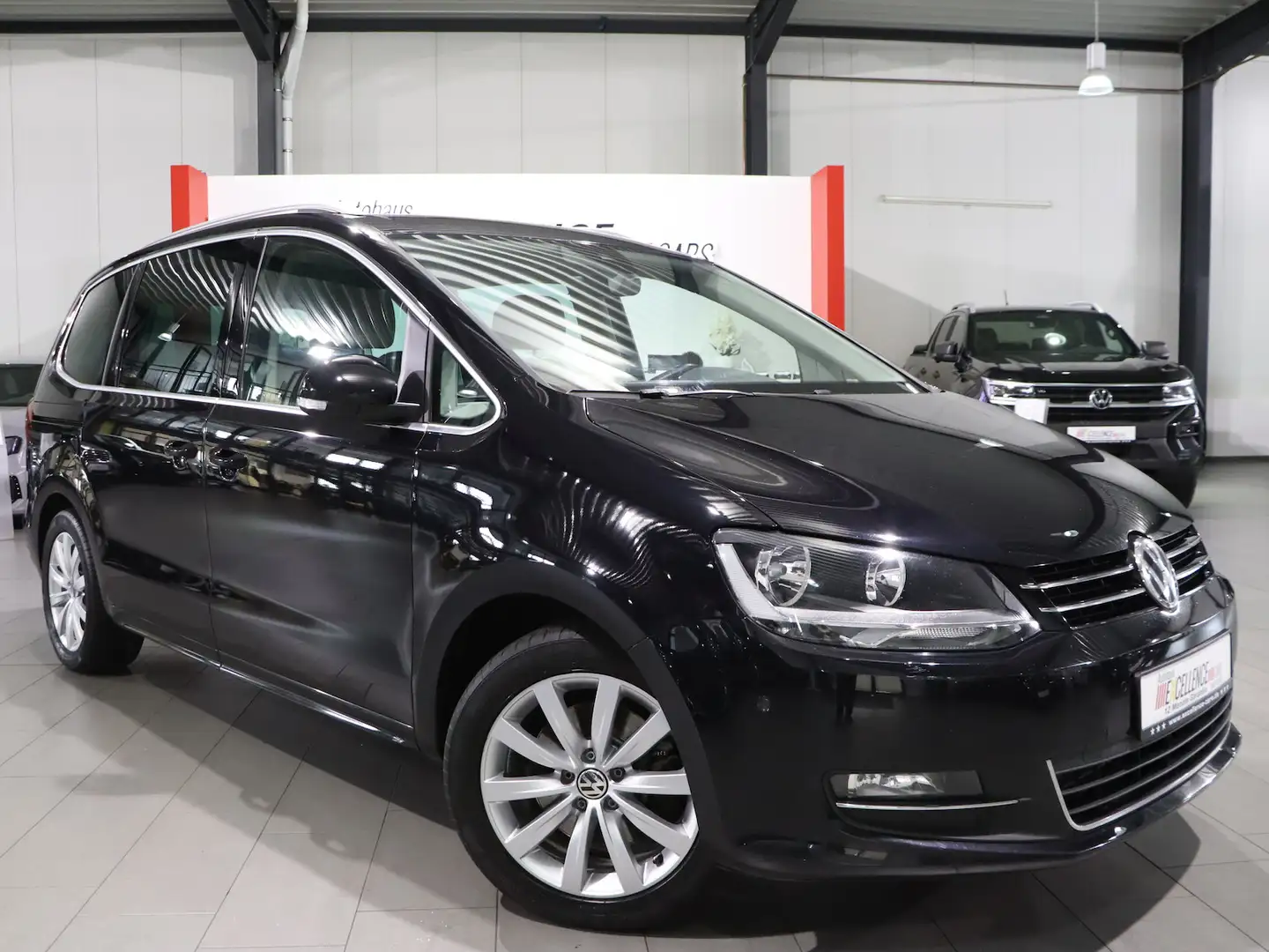 Volkswagen Sharan 1.4 TSI HIGHLINE / 7-SITZER / PANORAMA Schwarz - 2