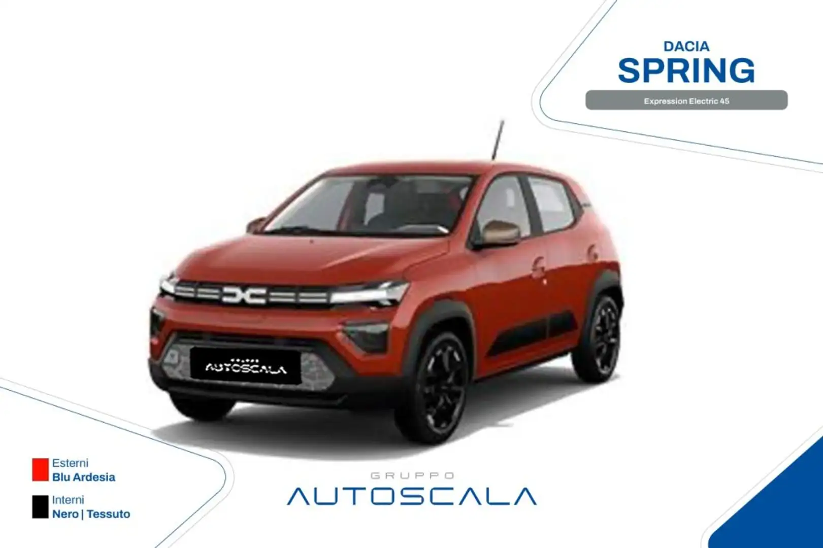Dacia Spring Expression Electric 45 Rosso - 1