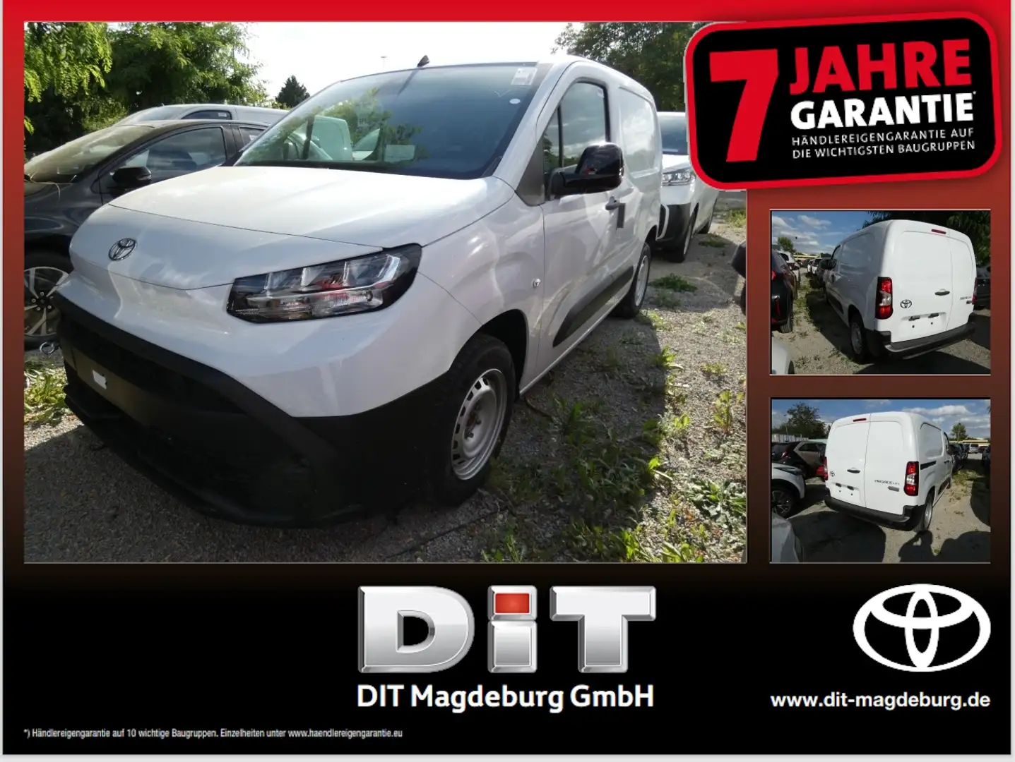 Toyota PROACE CITY 1.2 L1 Meister LED+Navi+PDC+SoundSys Bianco - 1