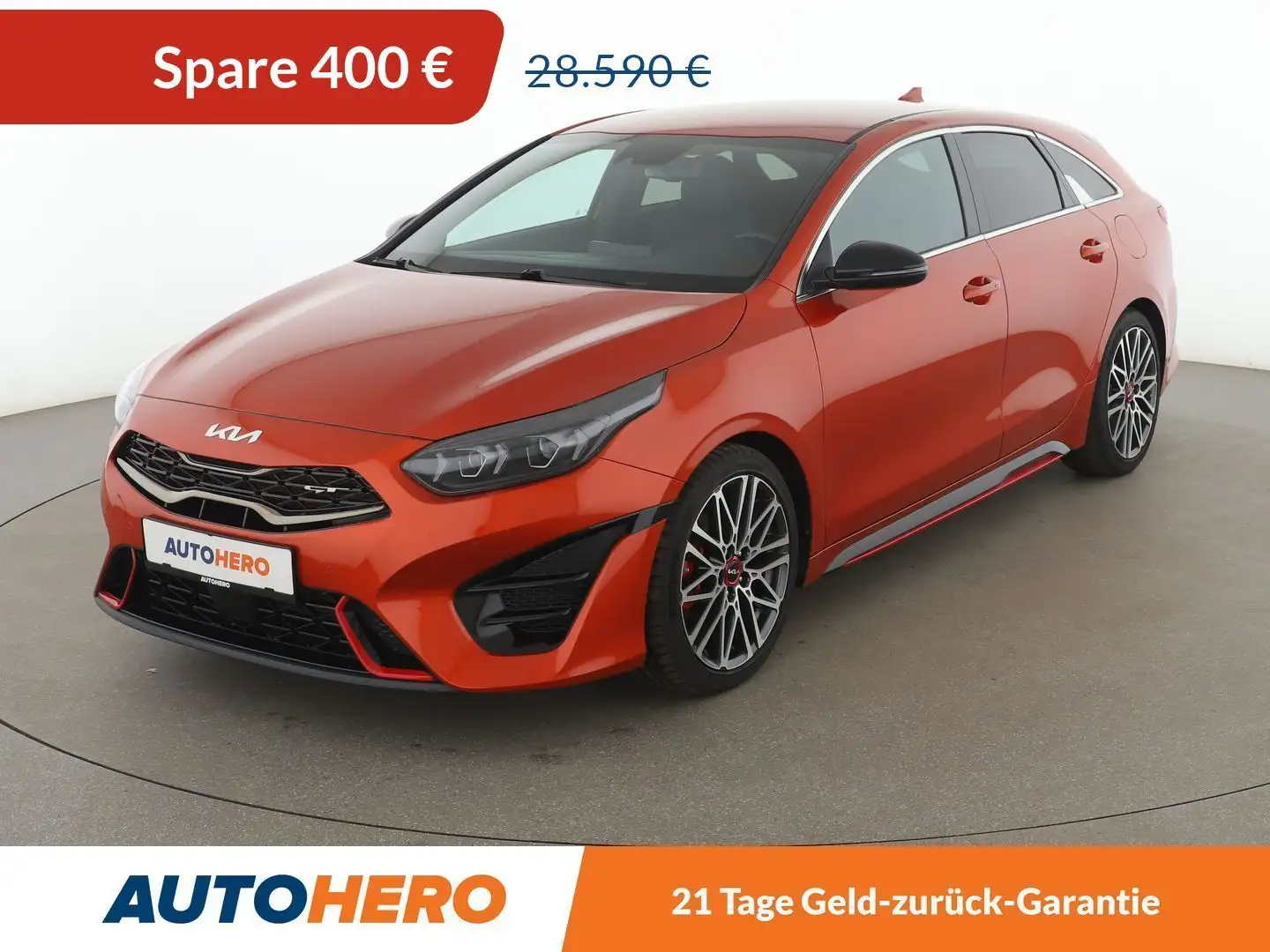 Kia ProCeed / pro_cee'd 1.6 TGDI GT Aut.*LED*NAVI*ACC*CAM*PDC*SHZ*PDC* Orange - 1