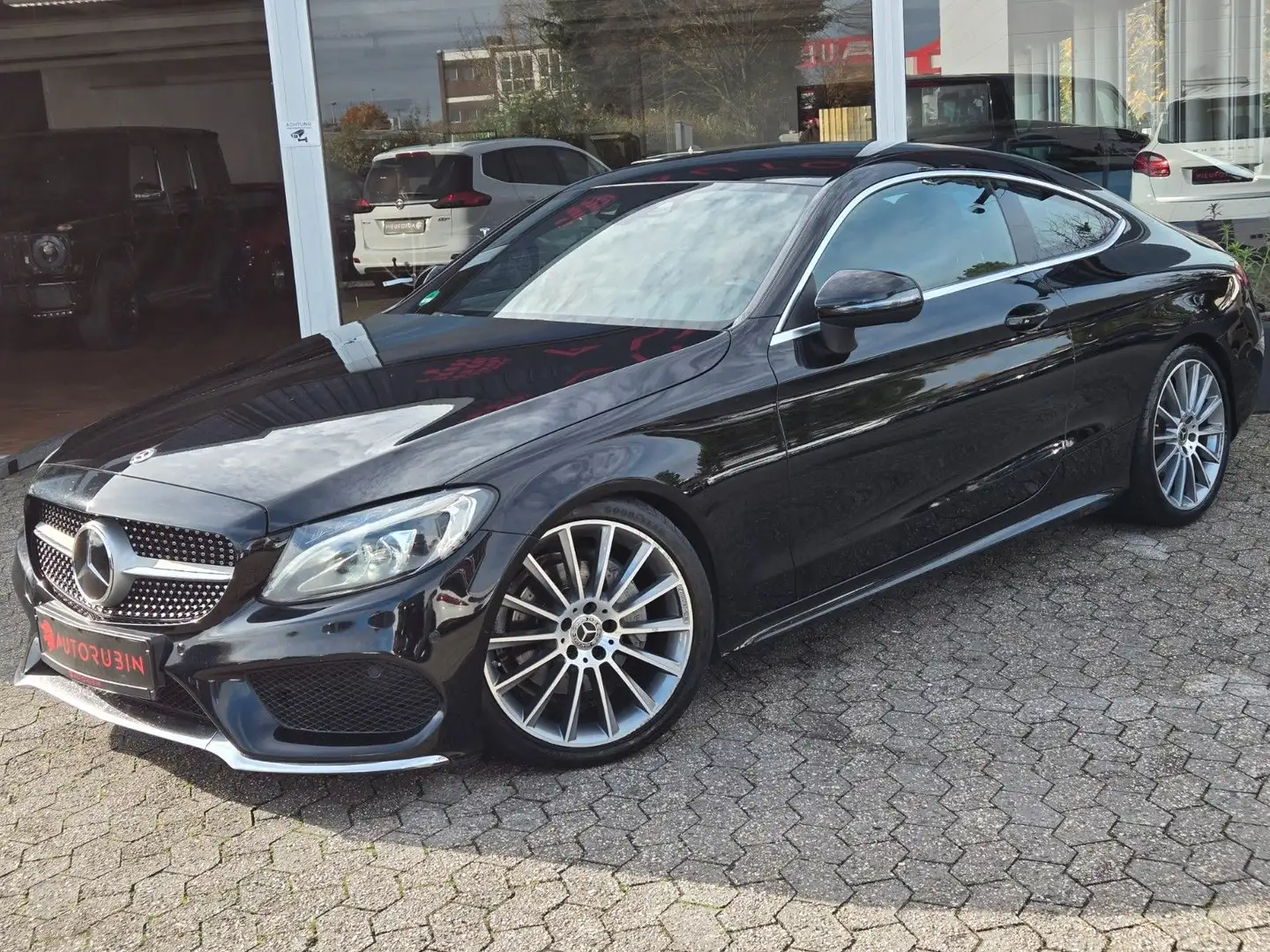 Mercedes-Benz C 220 Coupe AMG Paket/TOT/ABSTAND/LEDER Noir - 2