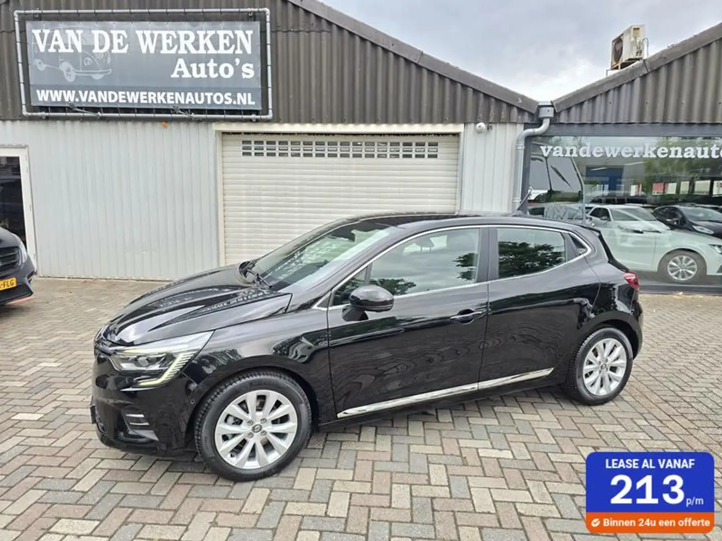 Renault Clio 1.3 TCe Intens AUTOMAAT Clima|Navi|LED|360|Camera| Zwart - 1