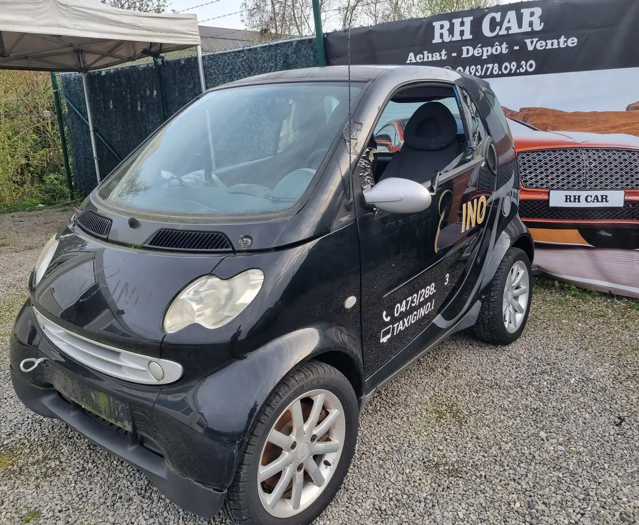 smart forTwo 0.7 Turbo**PROBLÈME CLÉ** Schwarz - 1