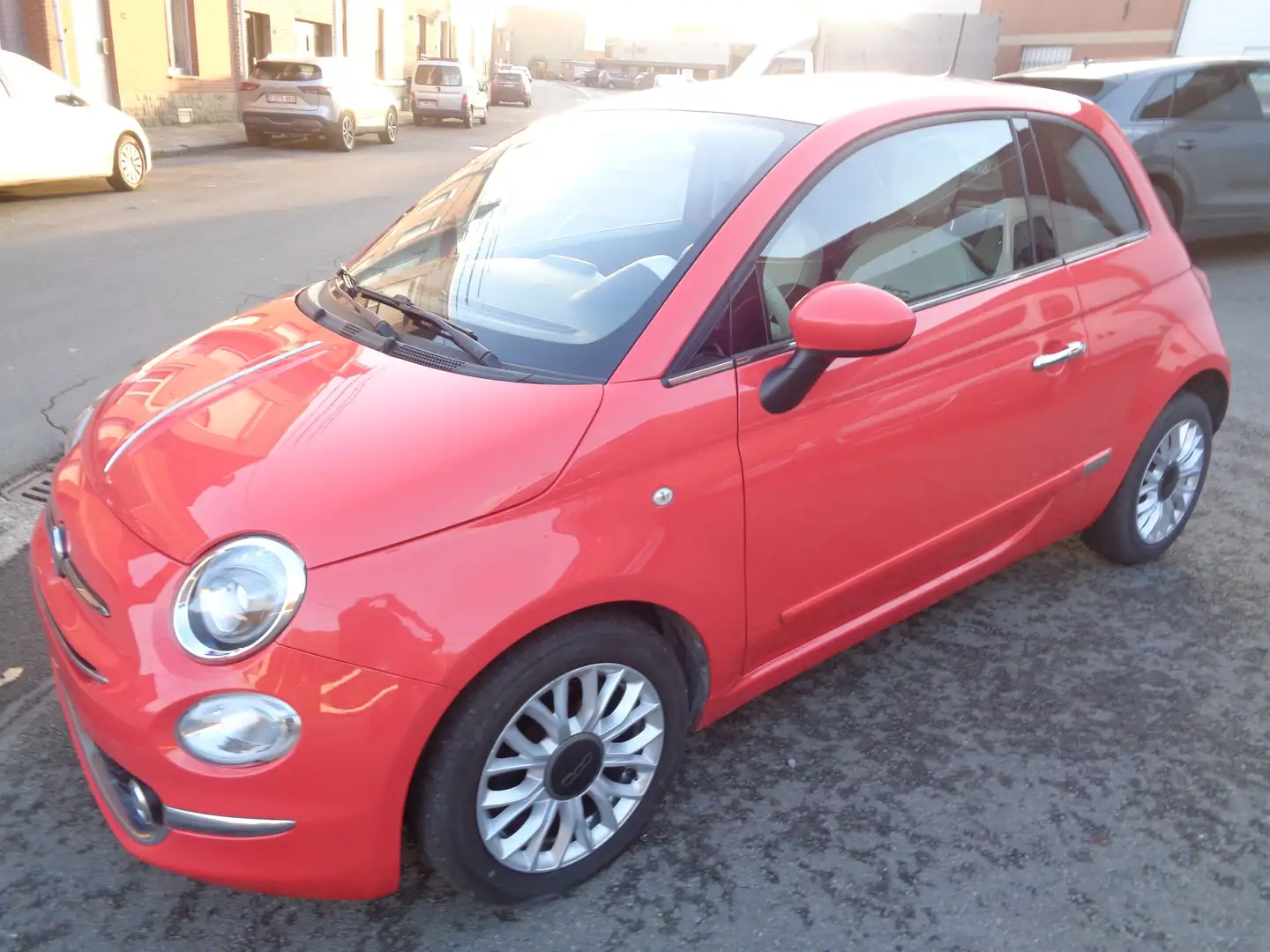 Fiat 500 500 0.9 T TwinAir Lounge (EU6d-TEMP) NAVI/GARANTIE Rosso - 2