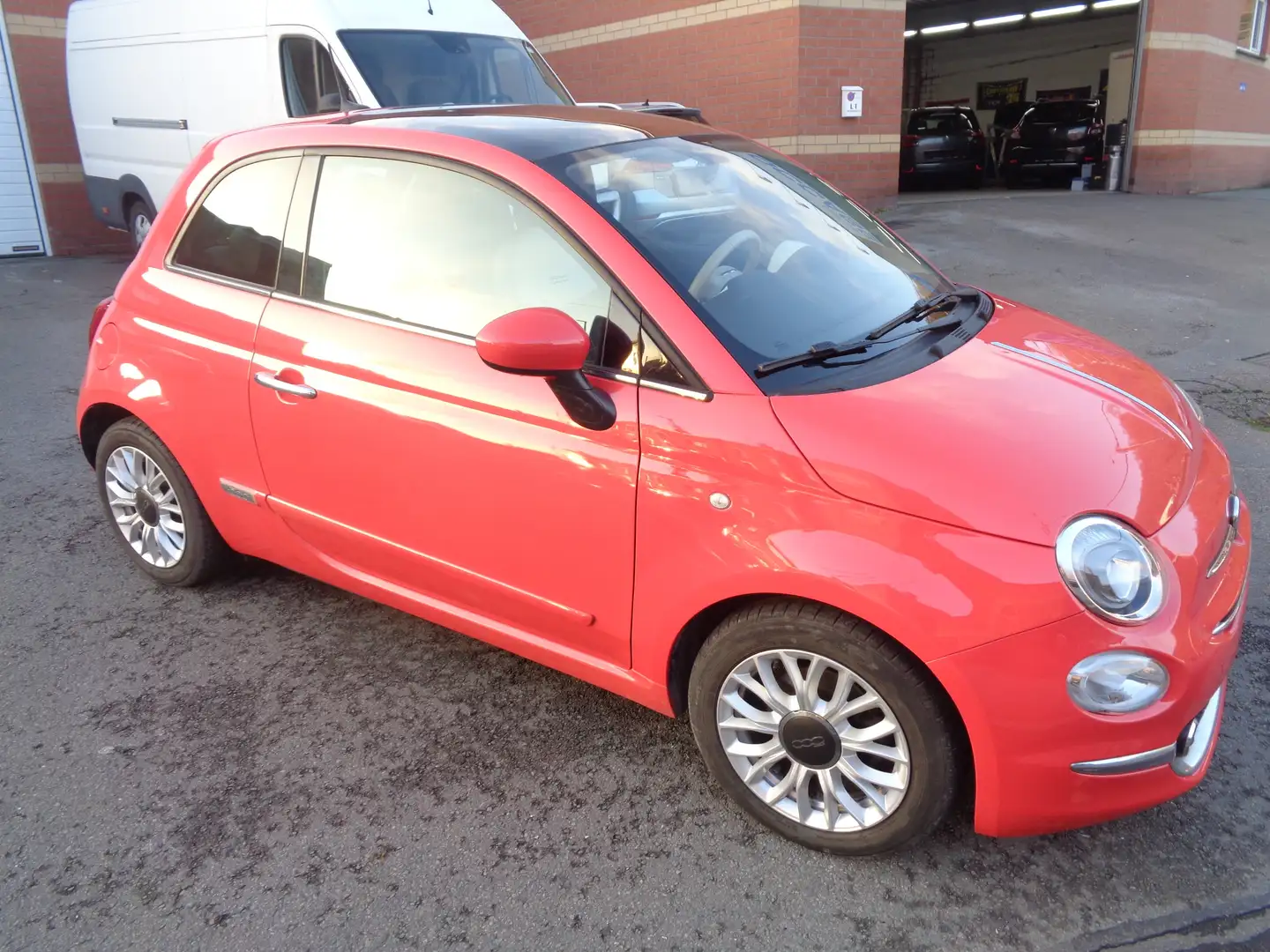 Fiat 500 500 0.9 T TwinAir Lounge (EU6d-TEMP) NAVI/GARANTIE Rosso - 1