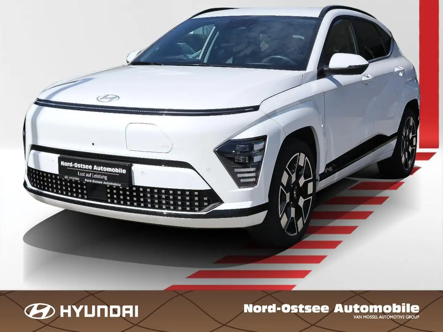 Hyundai KONA EV PRIME 2WD 360° BLUETOOTH HUD LENKRADHZG Blanc - 1