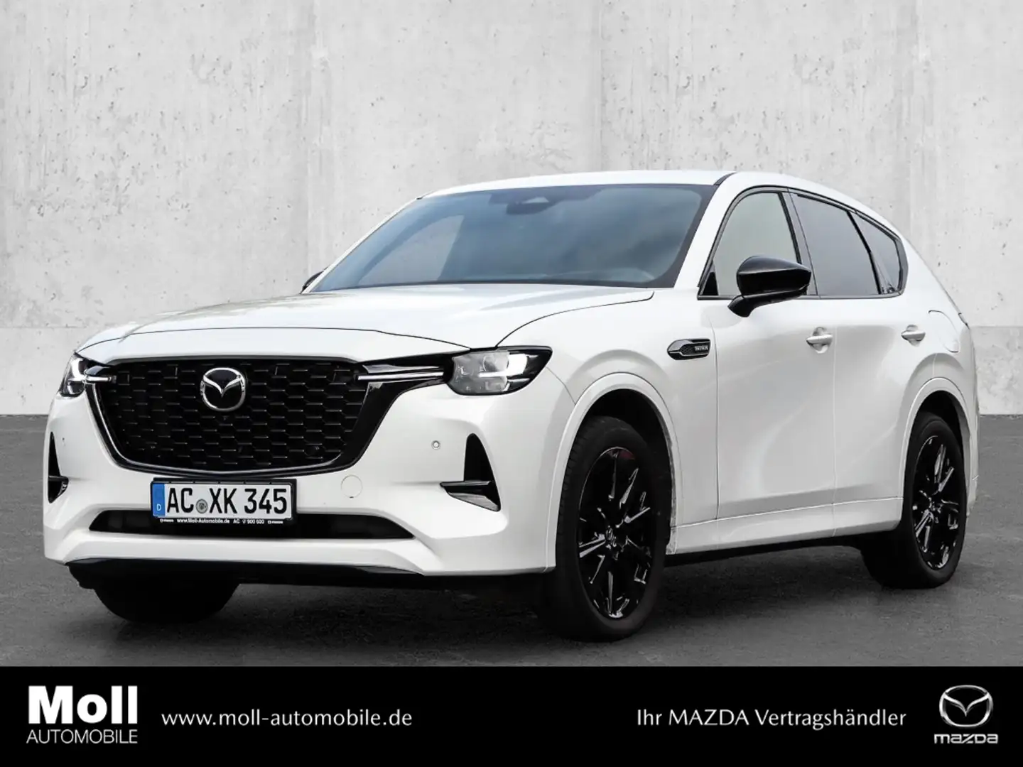 Mazda CX-60 HOMURA 2025 3.3L e-SKYACTIV-D 254PS AWD Con&Sound- Weiß - 1
