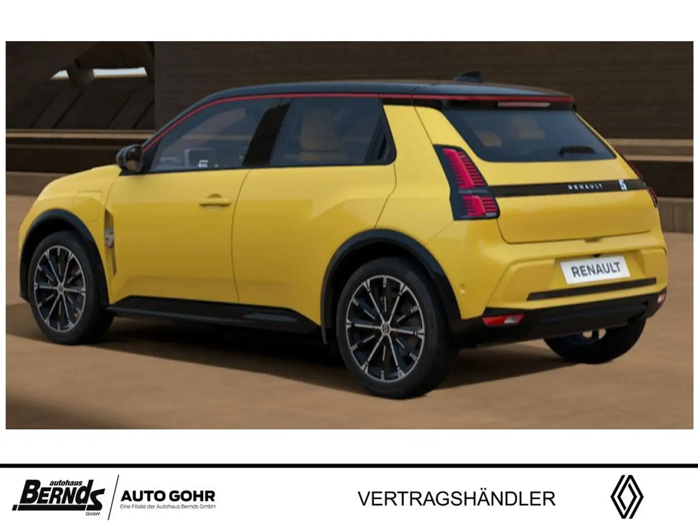 Renault R 5 E-Tech Iconic Five 120 Urban Range Jaune - 2