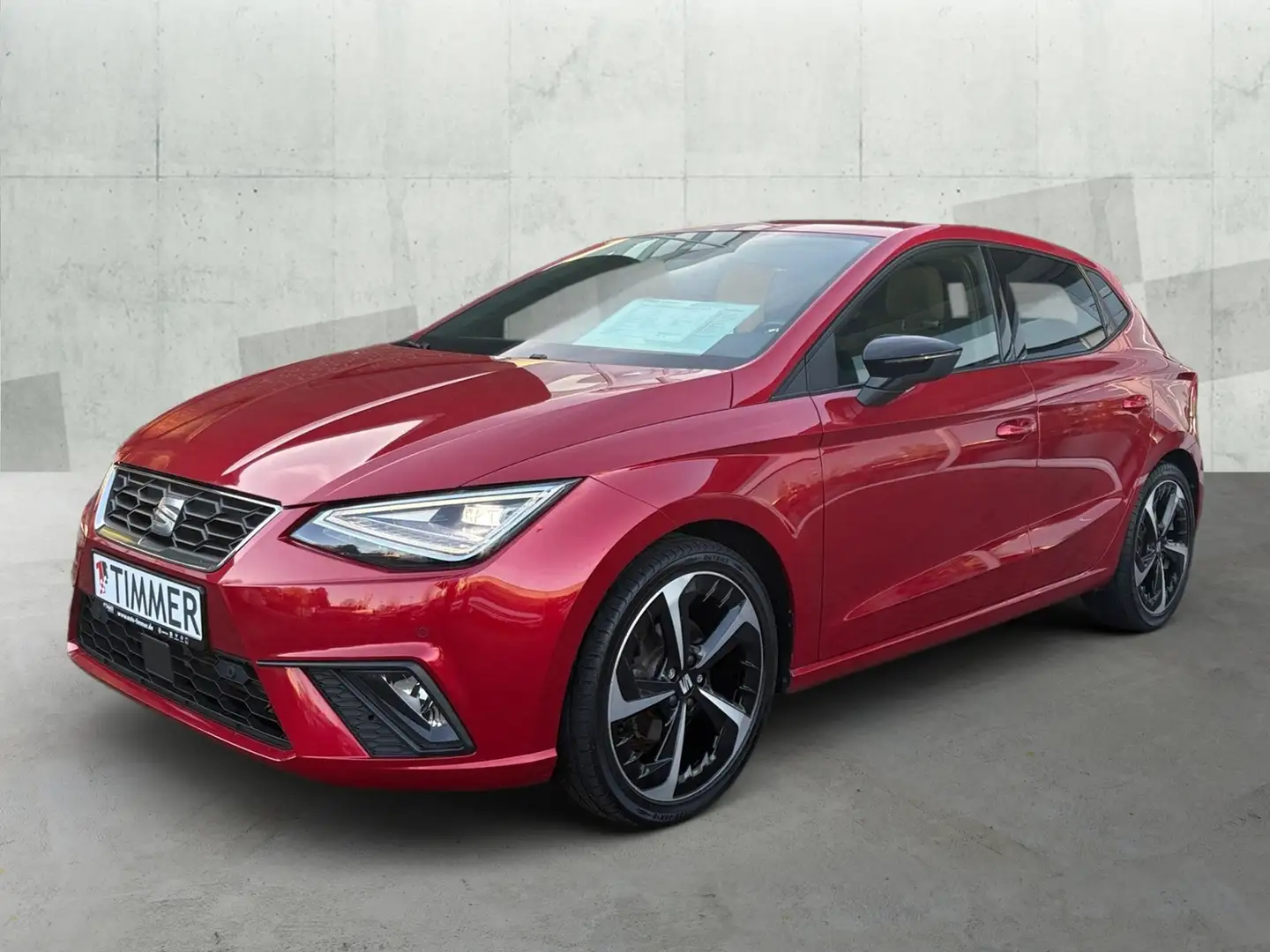 SEAT Ibiza 1.0 TSI FR-LINE +LED +RKAM +ACC +BEATS +LM +NAVI Rot - 2