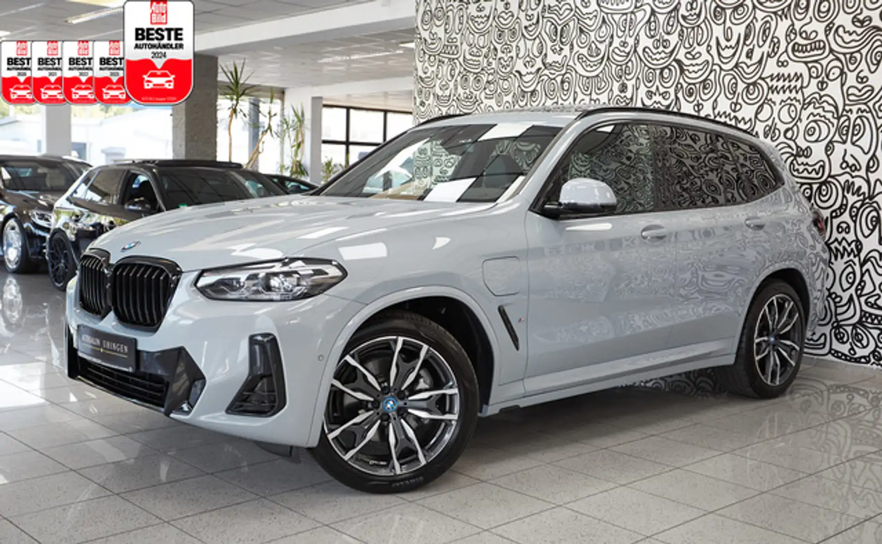 BMW X3 xDrive30e 3x M SPORT*LIVE-COCKP-PLUS*PANO*HUD Gris - 1