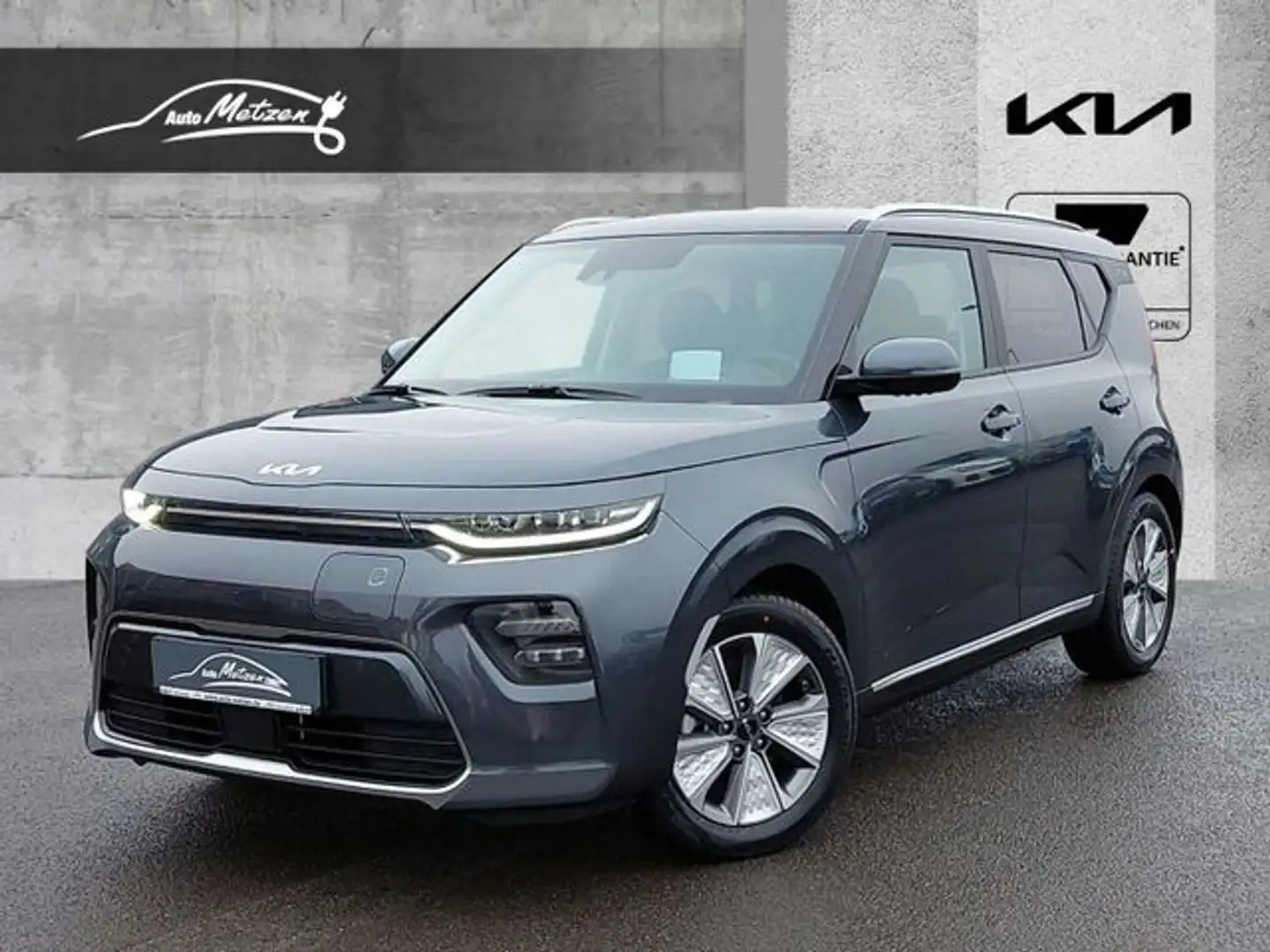 Kia Soul 64 kWh Spirit Leder Navi Apps Wärmepumpe Grau - 1