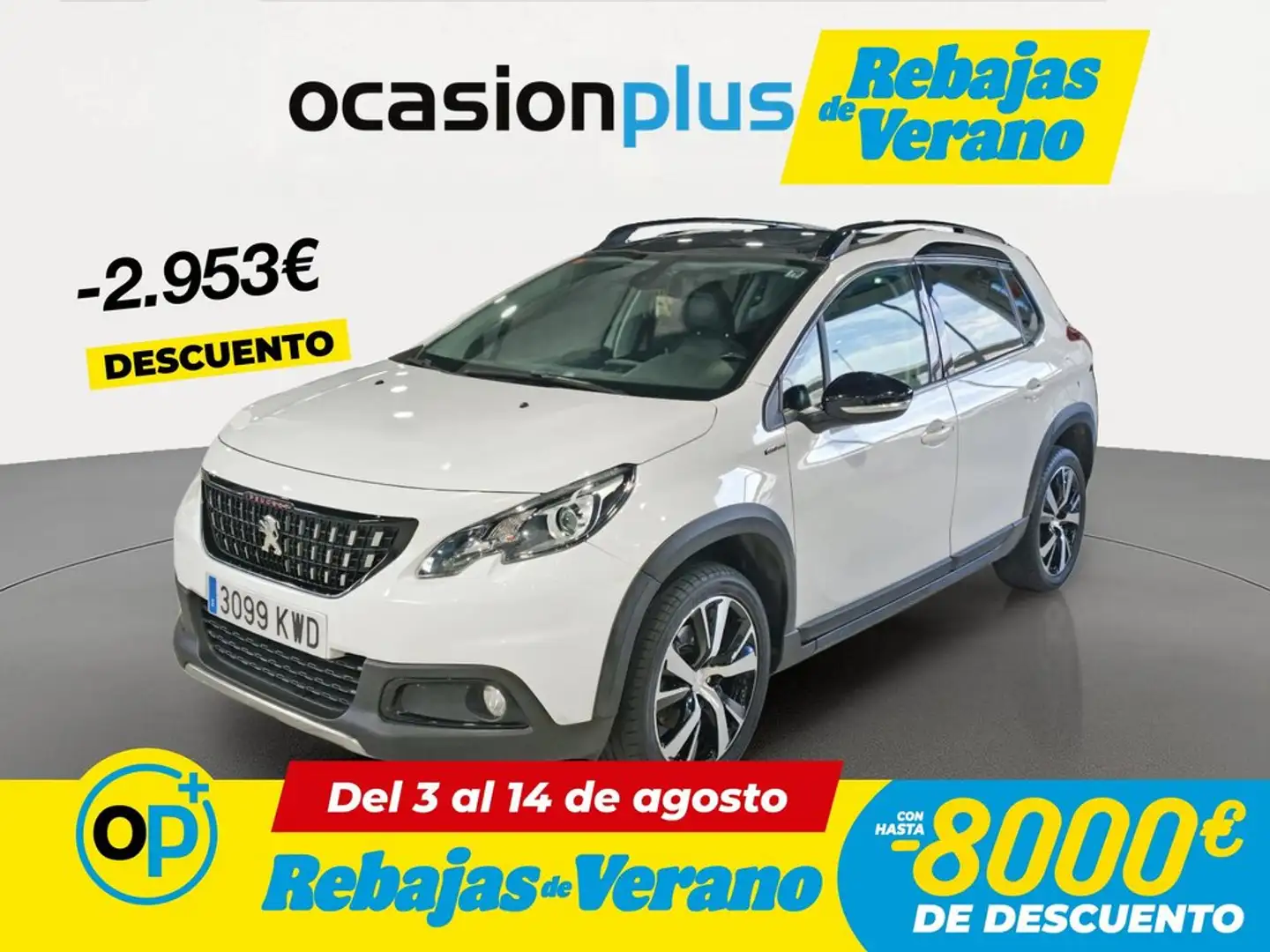 Peugeot 2008 1.2 PureTech S&S GT Line 130 Blanco - 1