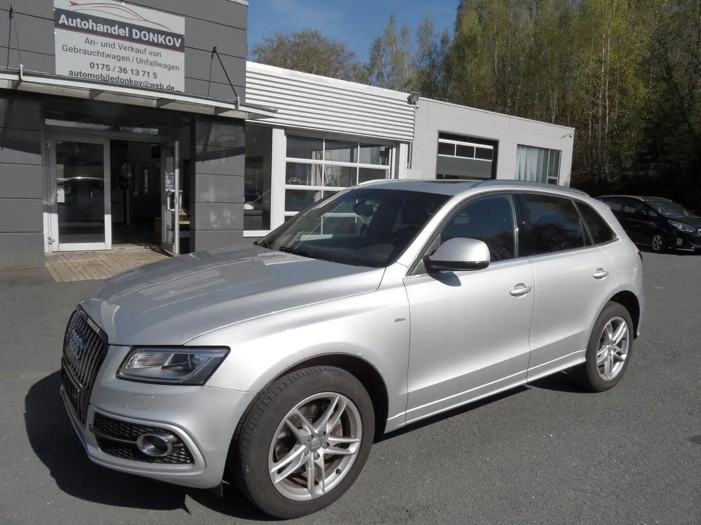 Audi Q5 3.0 TFSI tiptronic quattro S-Line Pano.Dach Argent - 1