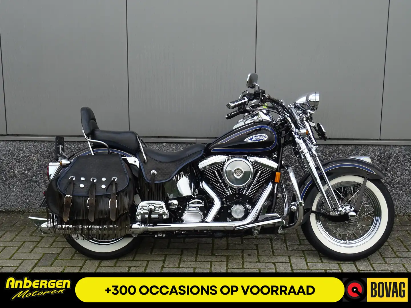 Harley-Davidson Heritage Springer FLSTS Синій - 1
