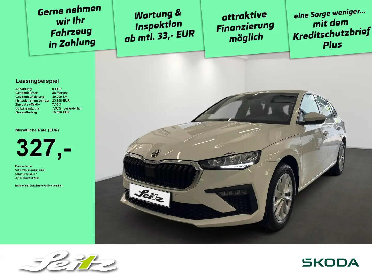 Skoda Scala 1.0 TSI Selection *NAVI*KAMERA*LED*SITZH* Weiß - 1