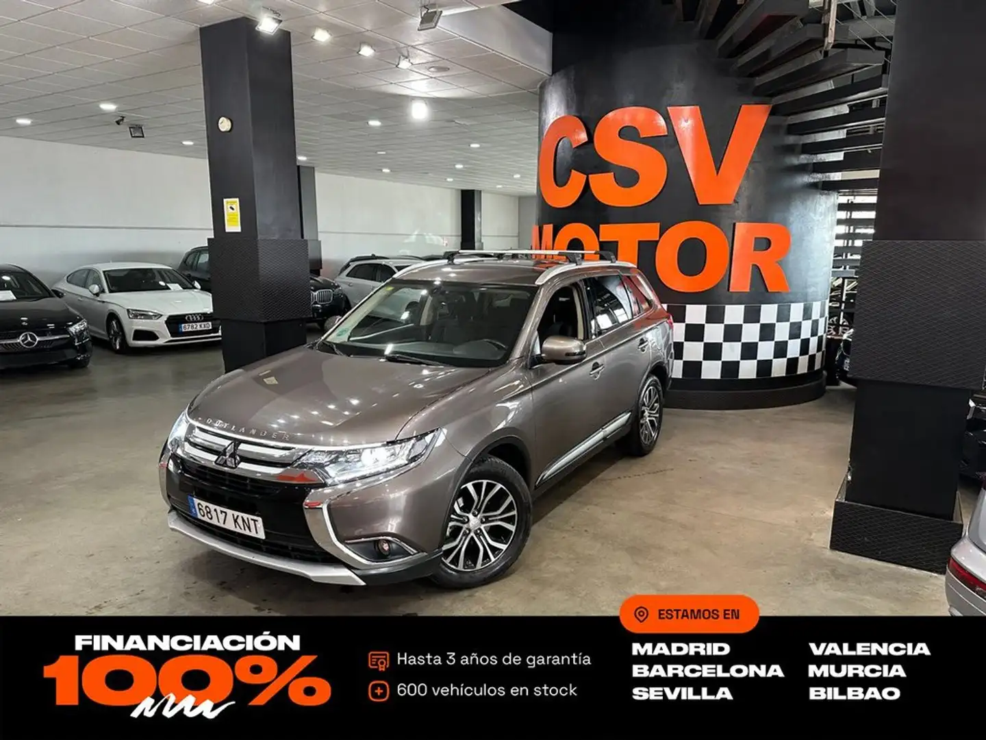 Mitsubishi Outlander 200 MPI Motion CVT 2WD 5 Plazas Marrón - 1