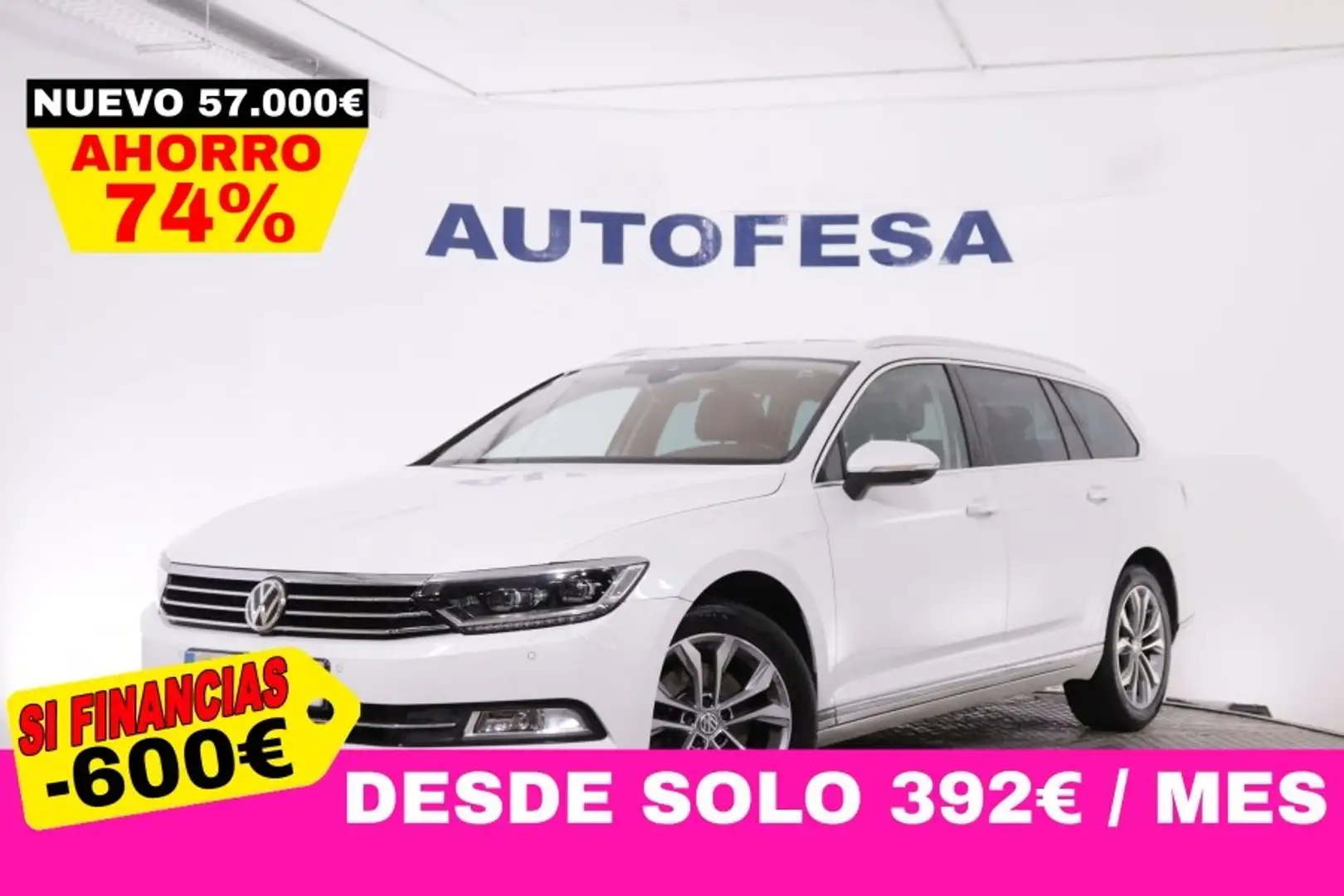 Volkswagen Passat VARIANT 2.0 TDI 190CV EXCLUSIVE AUTO DSG 5P # NAVY Blanco - 1