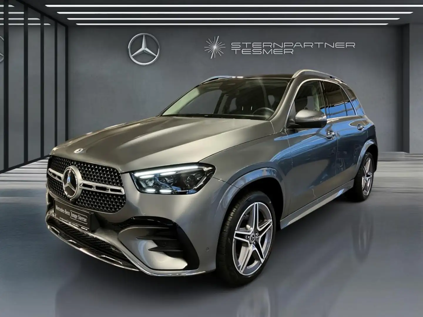 Mercedes-Benz GLE 450 d 4M AMG+PANO+HuD+DISTRONIC+AIRMATIC+AHK Gris - 1