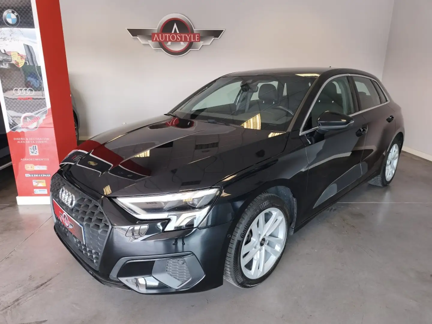Audi A3 Sportback 35TDI Negro - 1