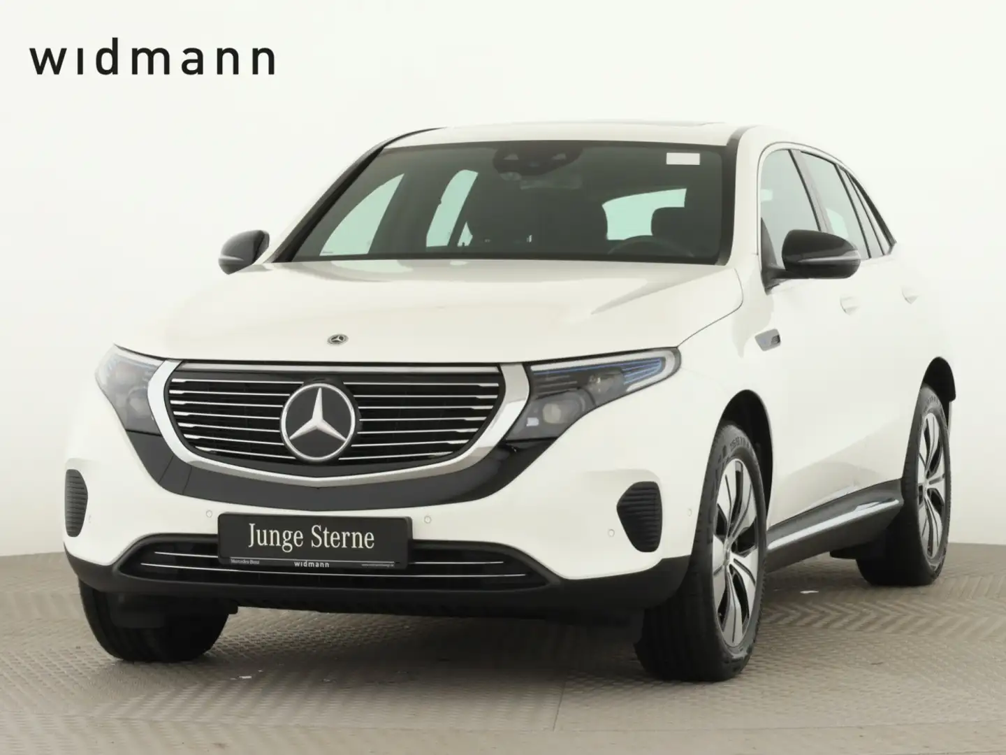 Mercedes-Benz EQC 400 4M AHK*HUD*S-Dach*Distronic*Navi*el.Heck Weiß - 1