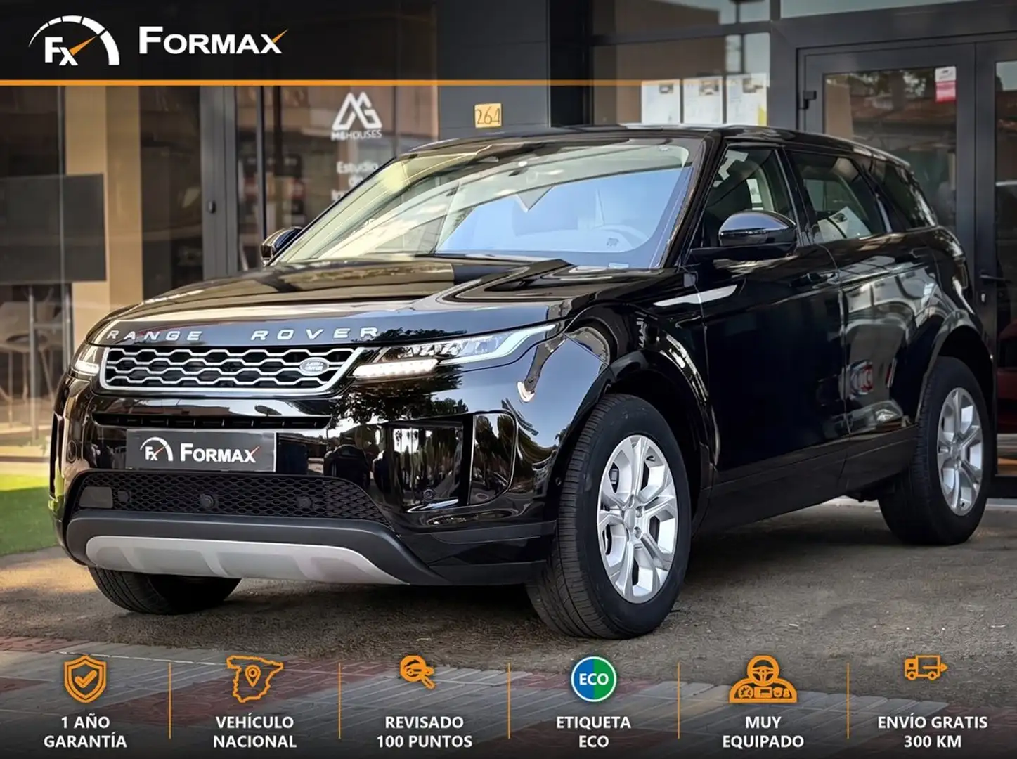 Land Rover Range Rover Evoque 2.0 D204 S AUTO 4WD MHEV Negro - 1
