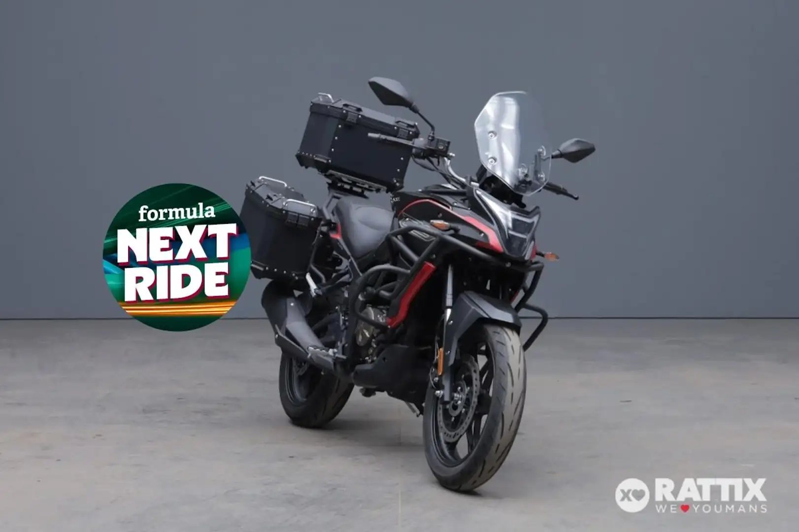 Voge Valico 300 DS E5 c/borse Noir - 1