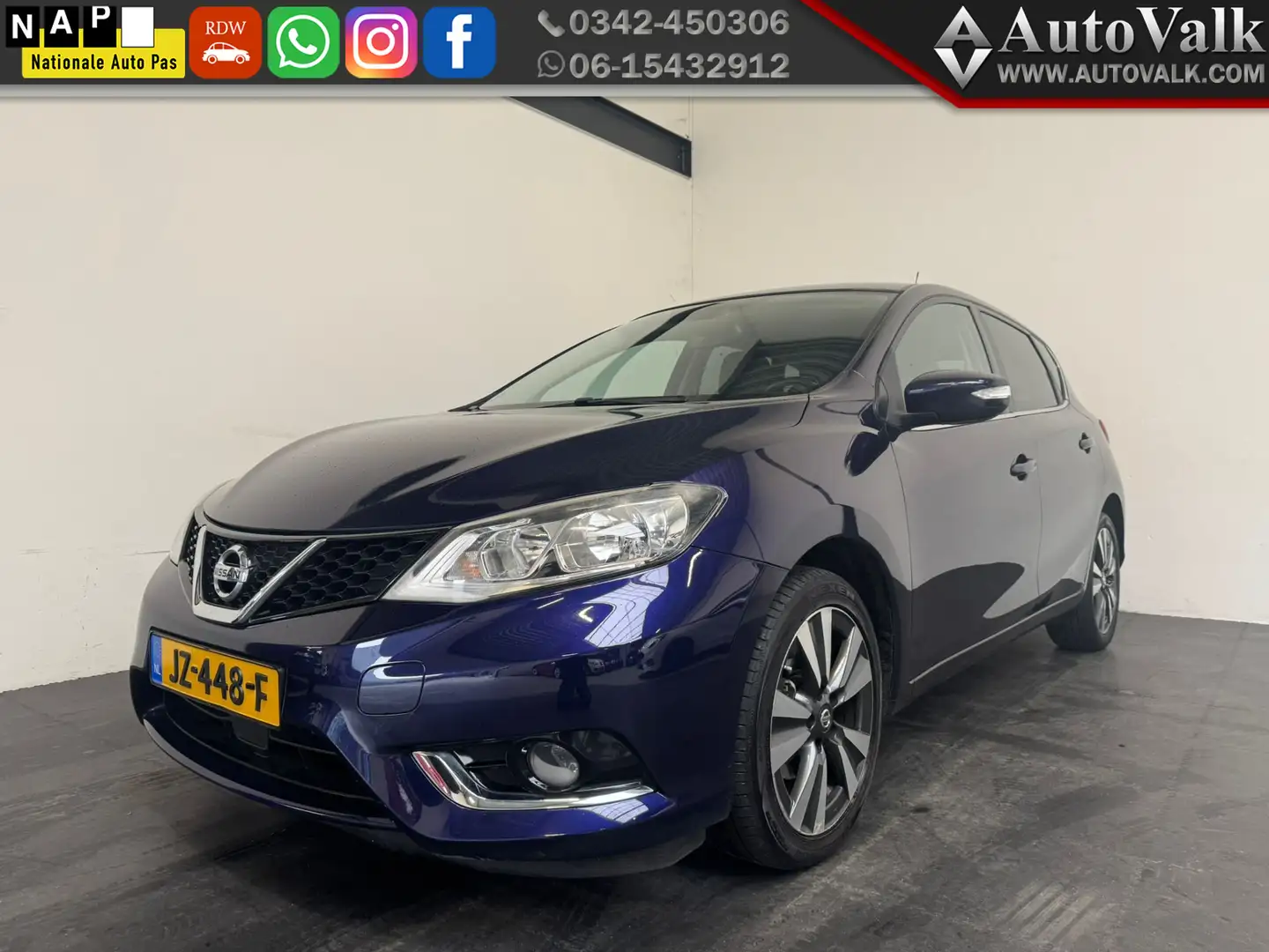 Nissan Pulsar 1.2 DIG-T N-Connecta Синій - 1